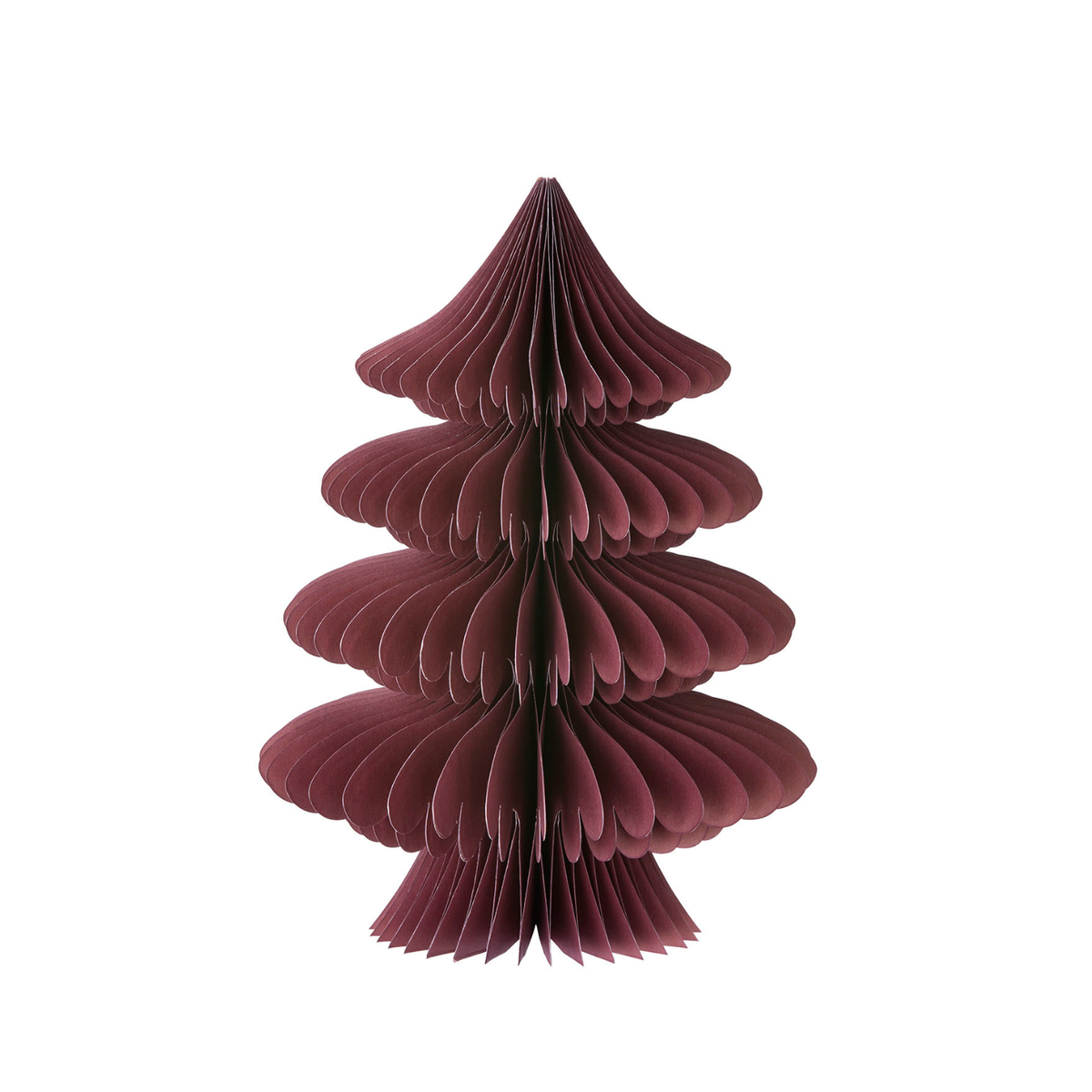 Papirjuletre Bramble Aubergine H 30 cm