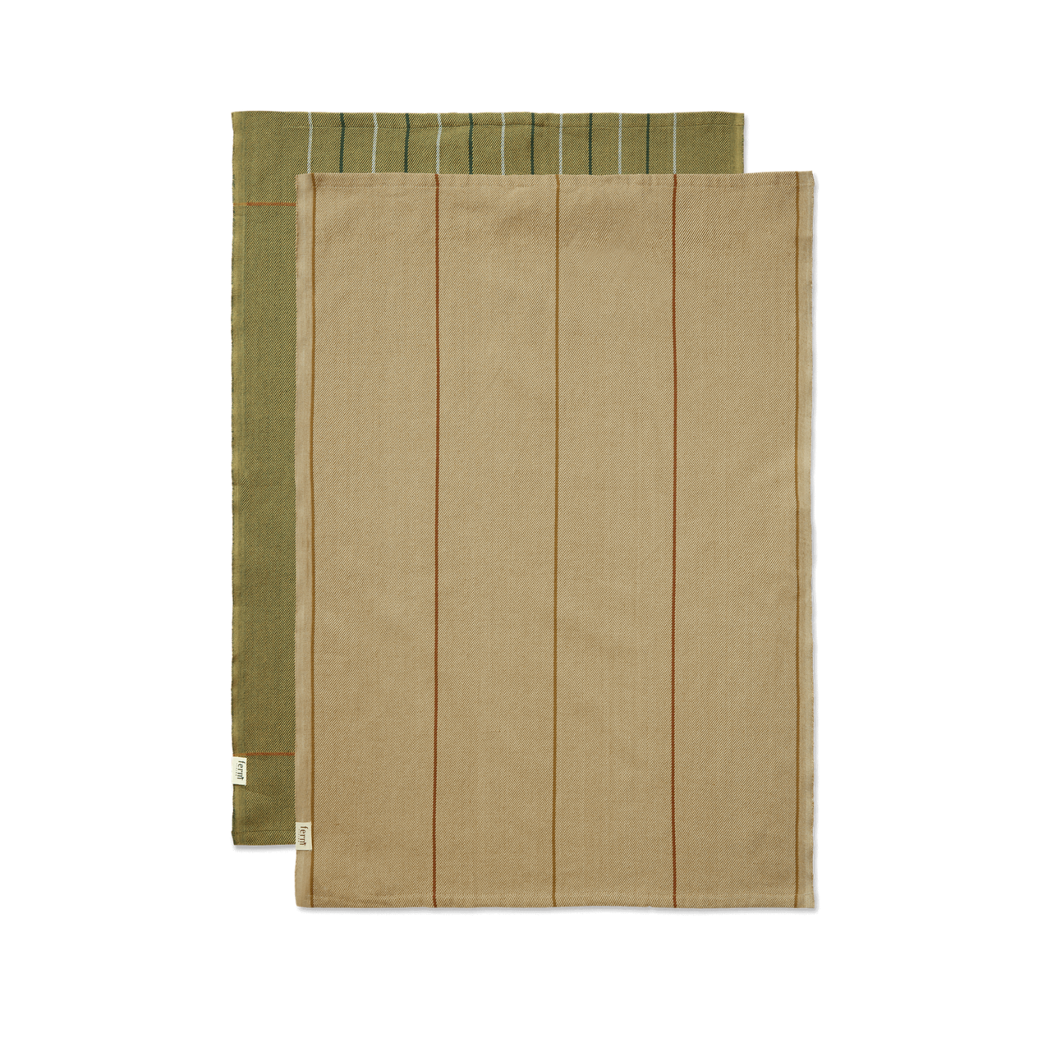 2 stk | Kjøkkenhåndkle Ito Seaweed/Flax