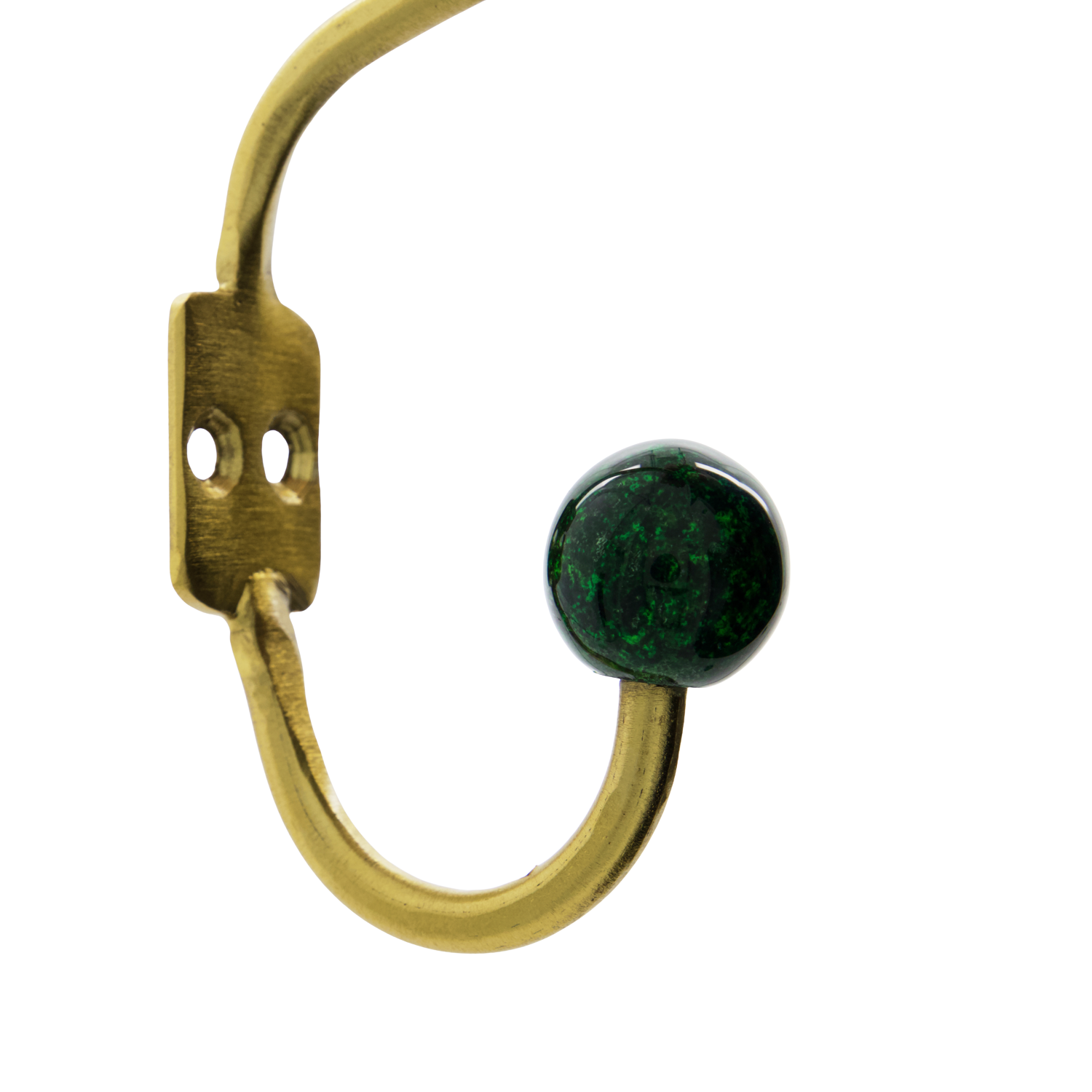 2 stk | Knagg Ball Grønn H:13