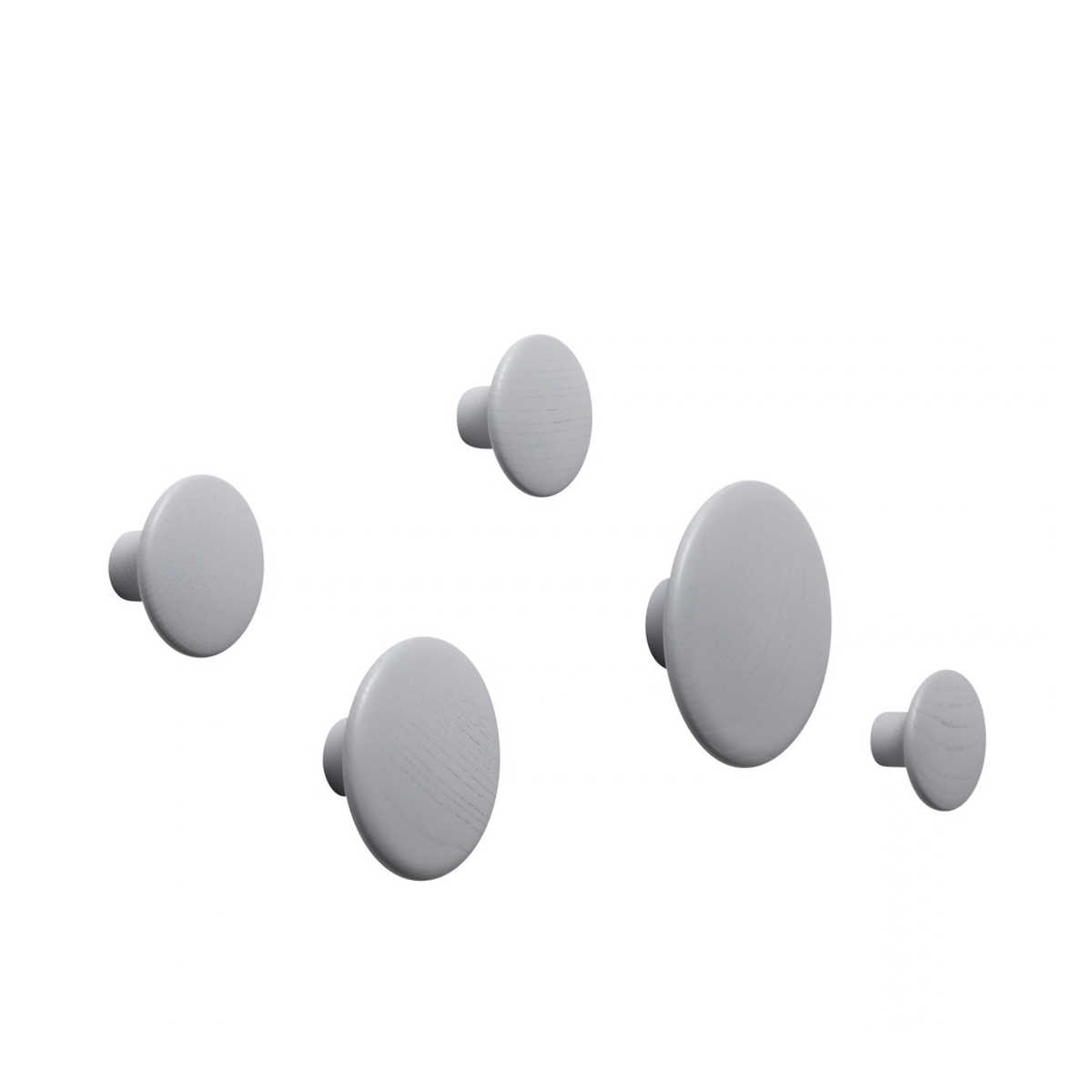 Knagg Dots Grey