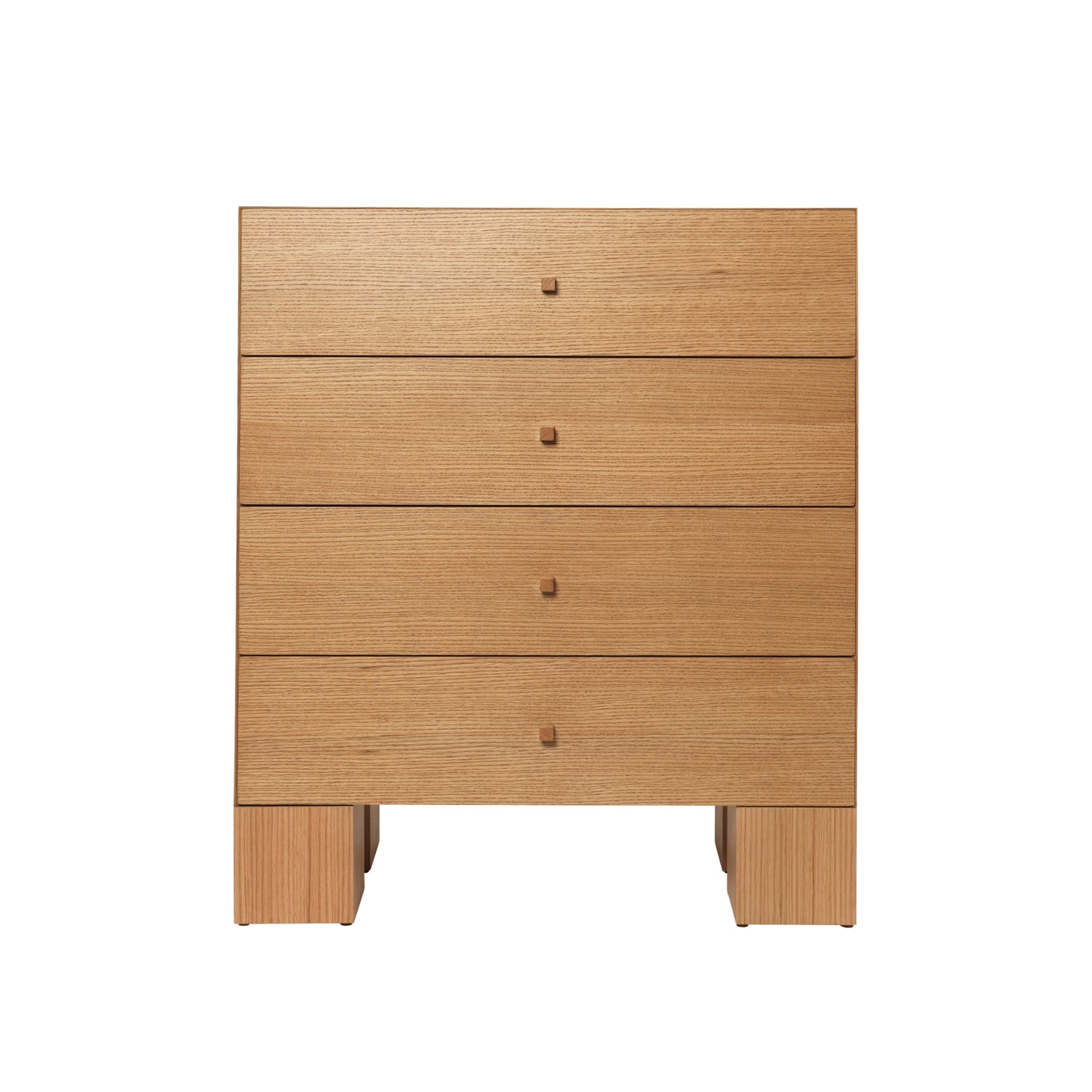 Kommode Kuben 1x4 Natural Oak