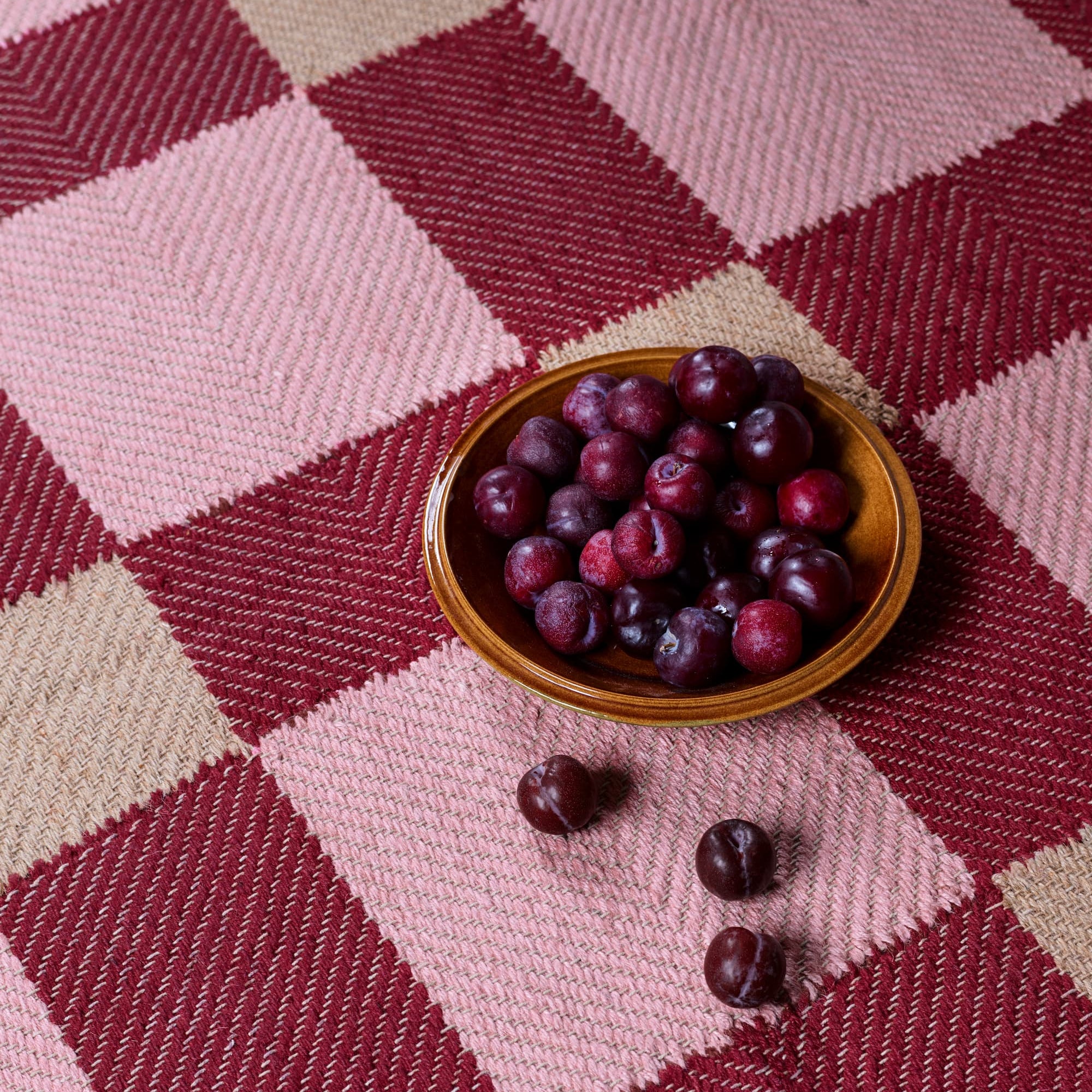 Gulvteppe Evelina Plum Punsch