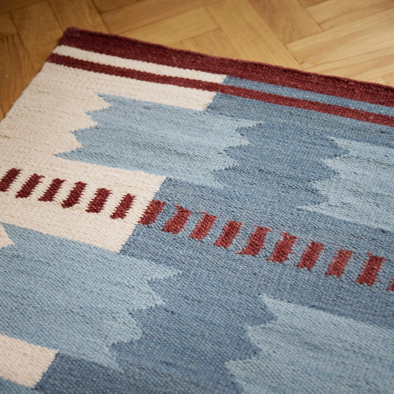 Gulvteppe Rollakan Iris Petrol