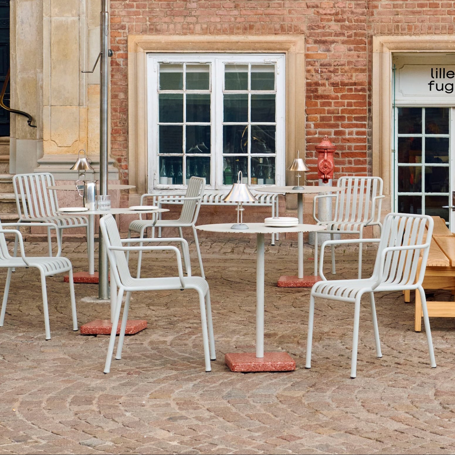 Palissade Spisestol Cream White