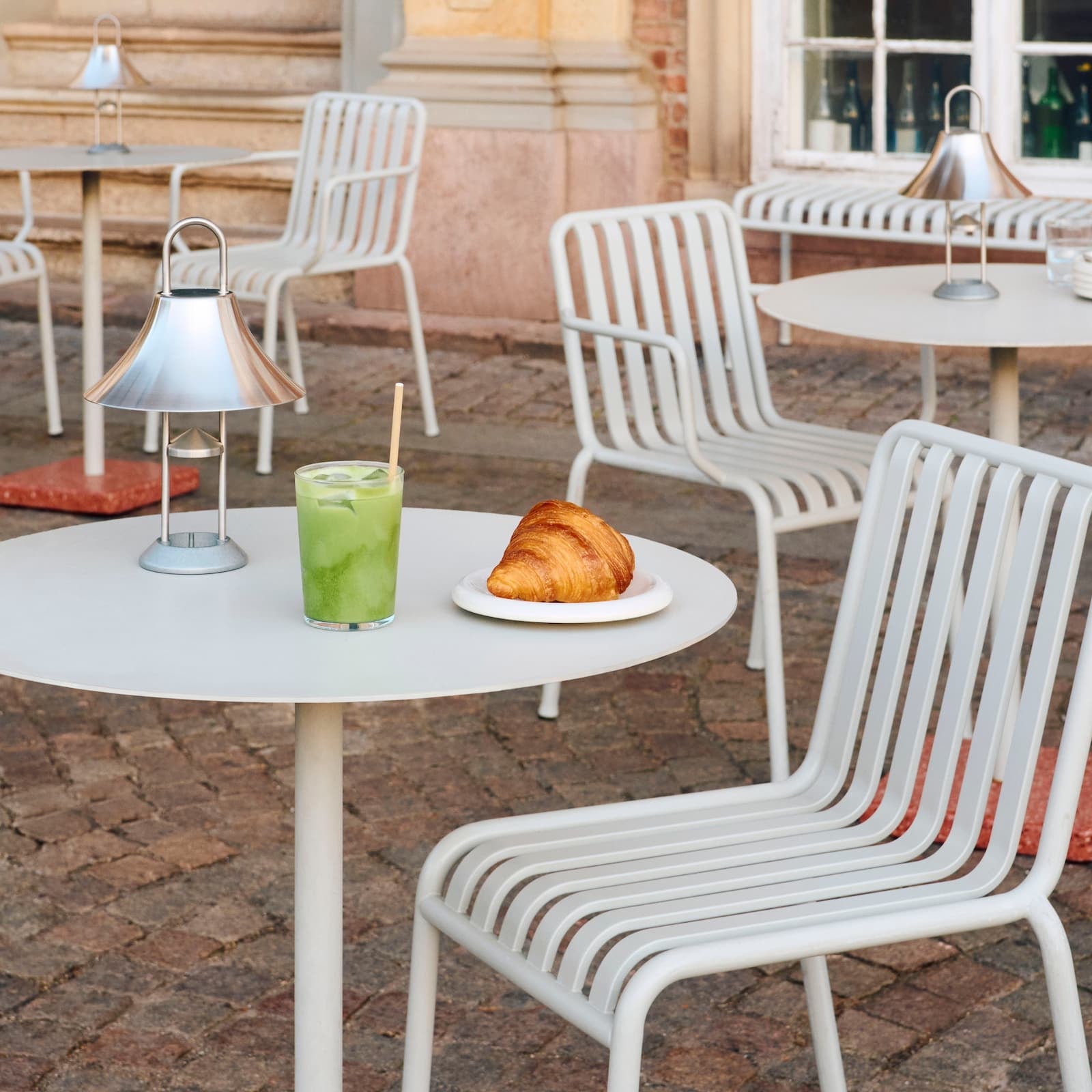 Palissade Stol Cream White