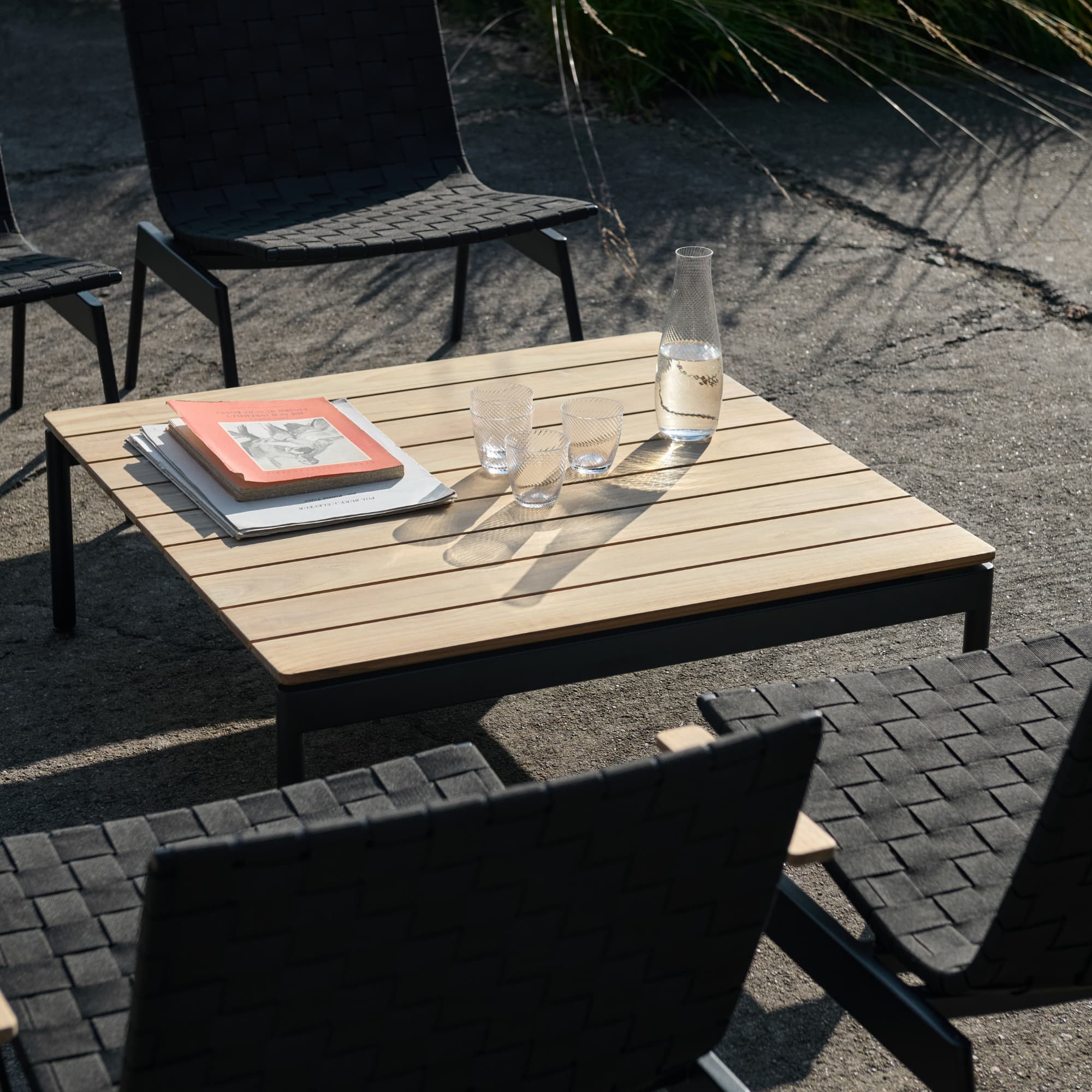 Utendørs Loungebord Ville AV50 Warm Black