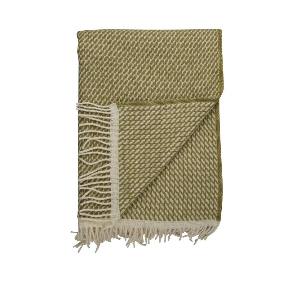 Ullpledd Mello Leaf Green