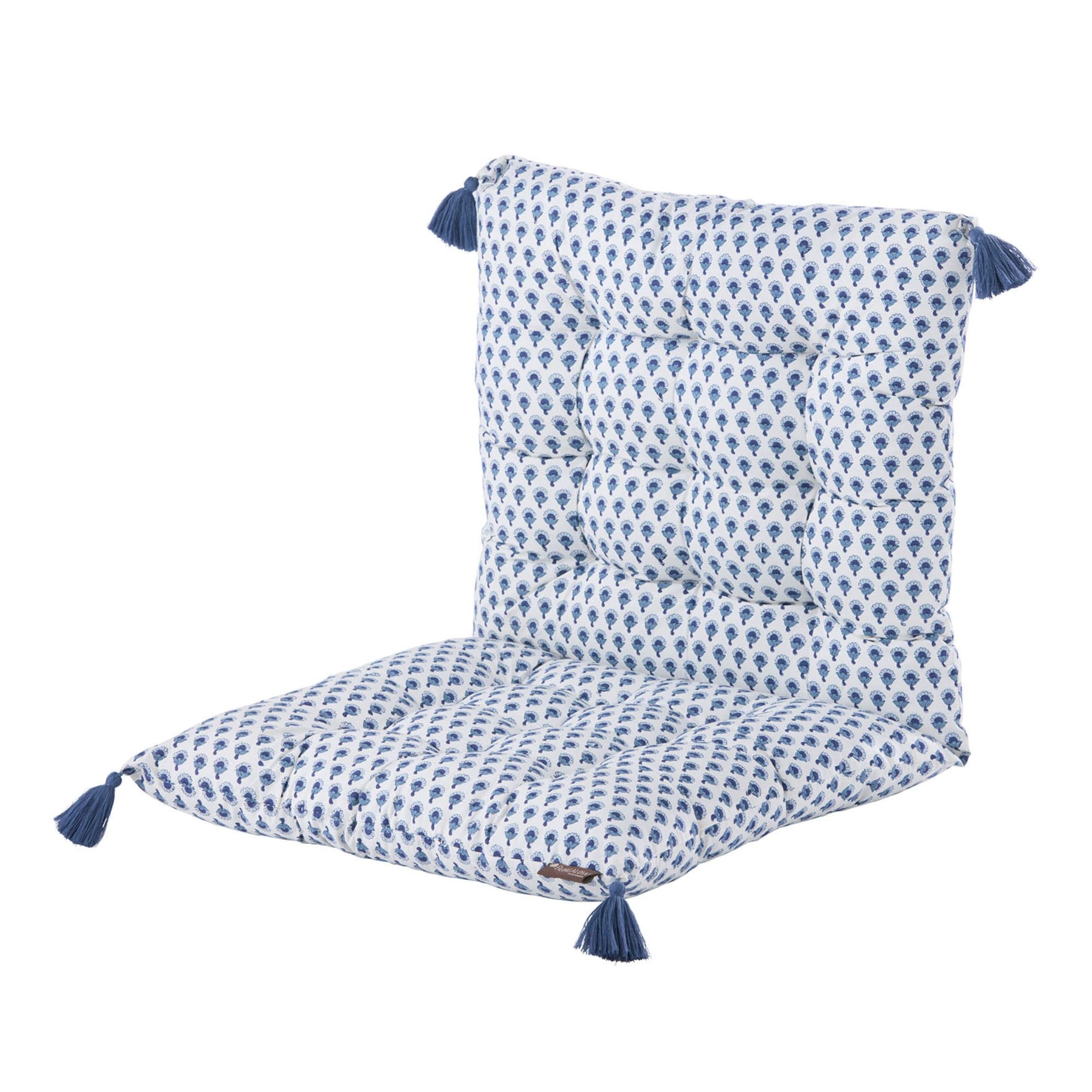 Sittepute Dobbel Asha Indigo 50x100