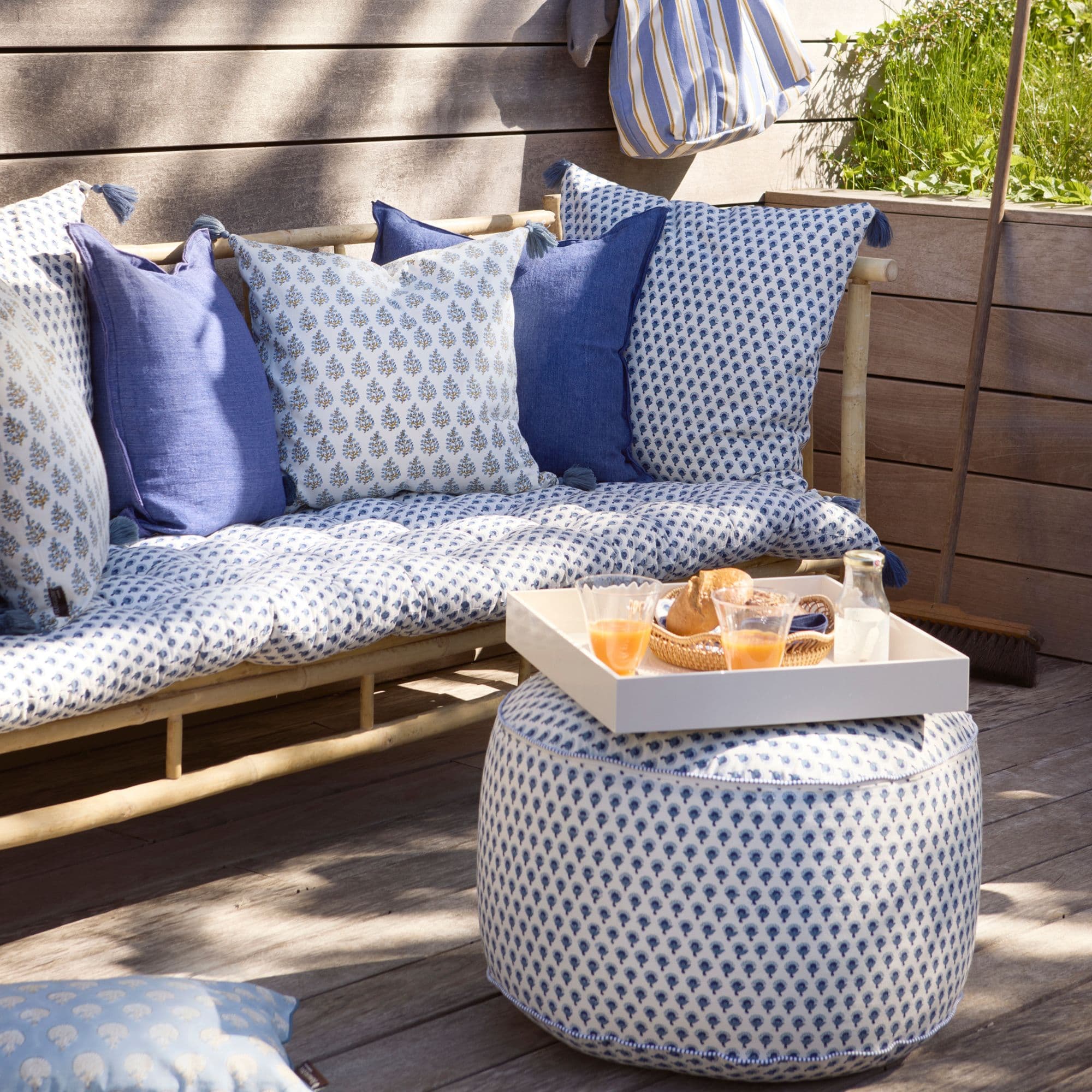 Madrass Asha Indigo 70x180