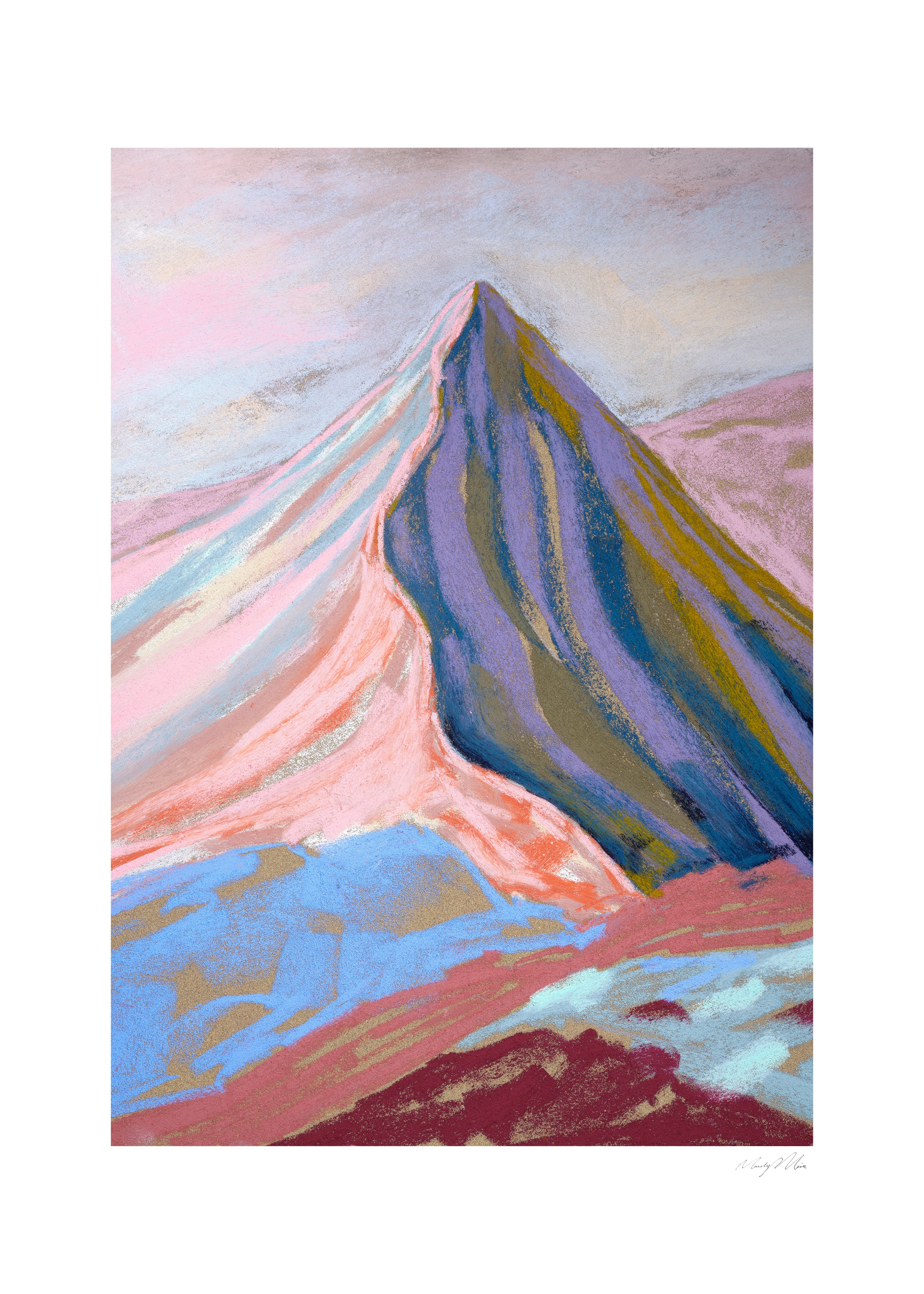 Poster Velvet Peak I