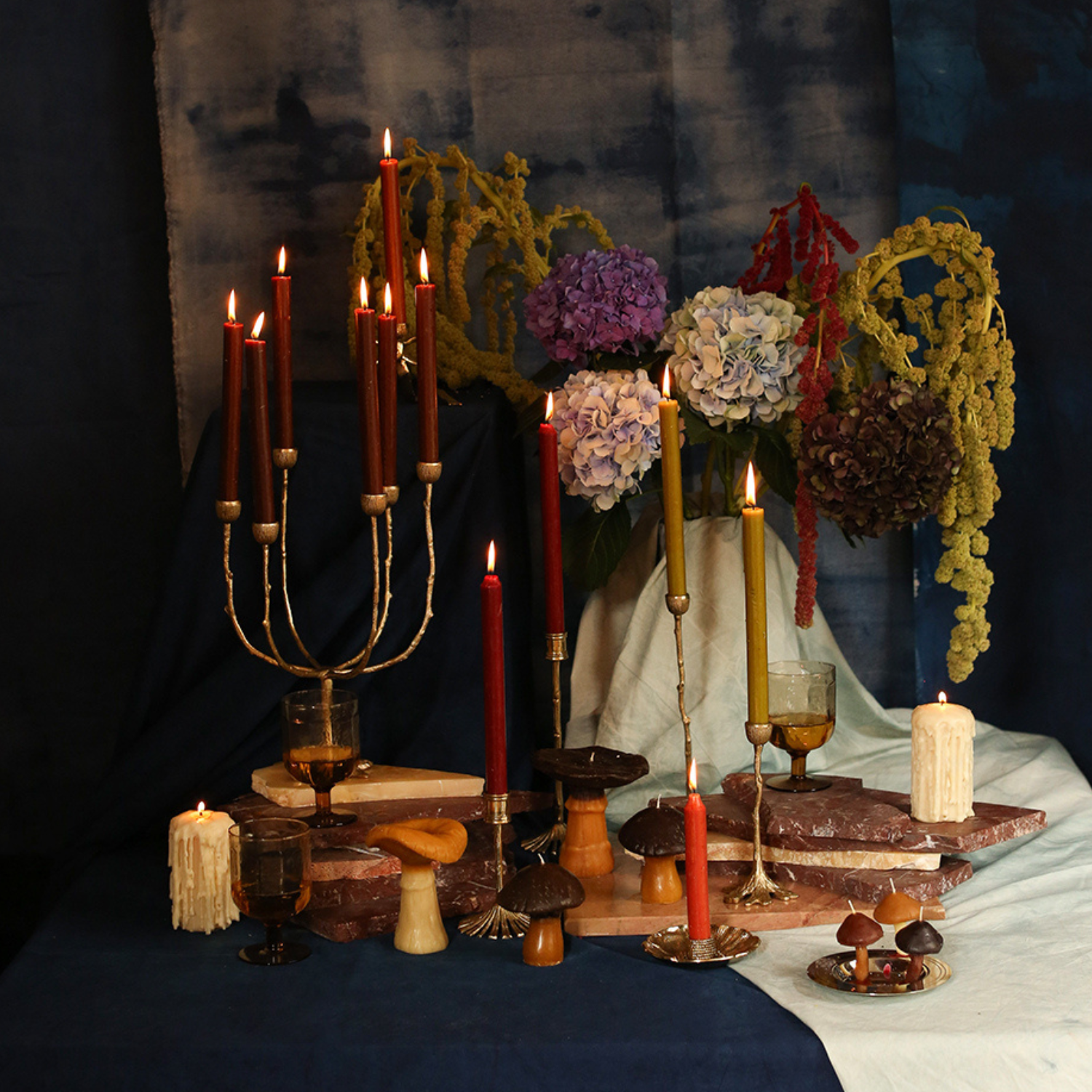 Lysestake Misty Multi 6 armer