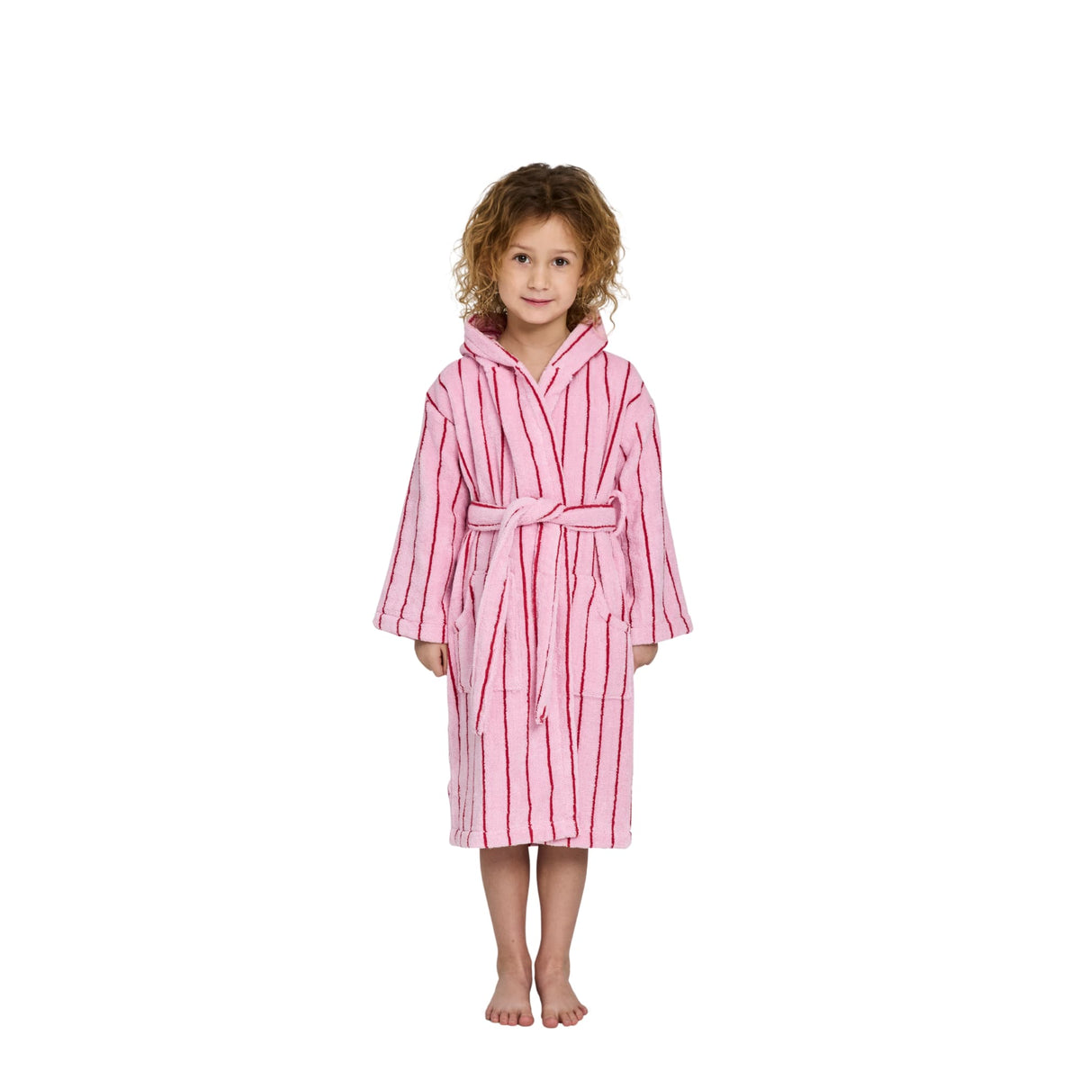 Morgenkåpe Kids Baby Pink & Ski Patrol