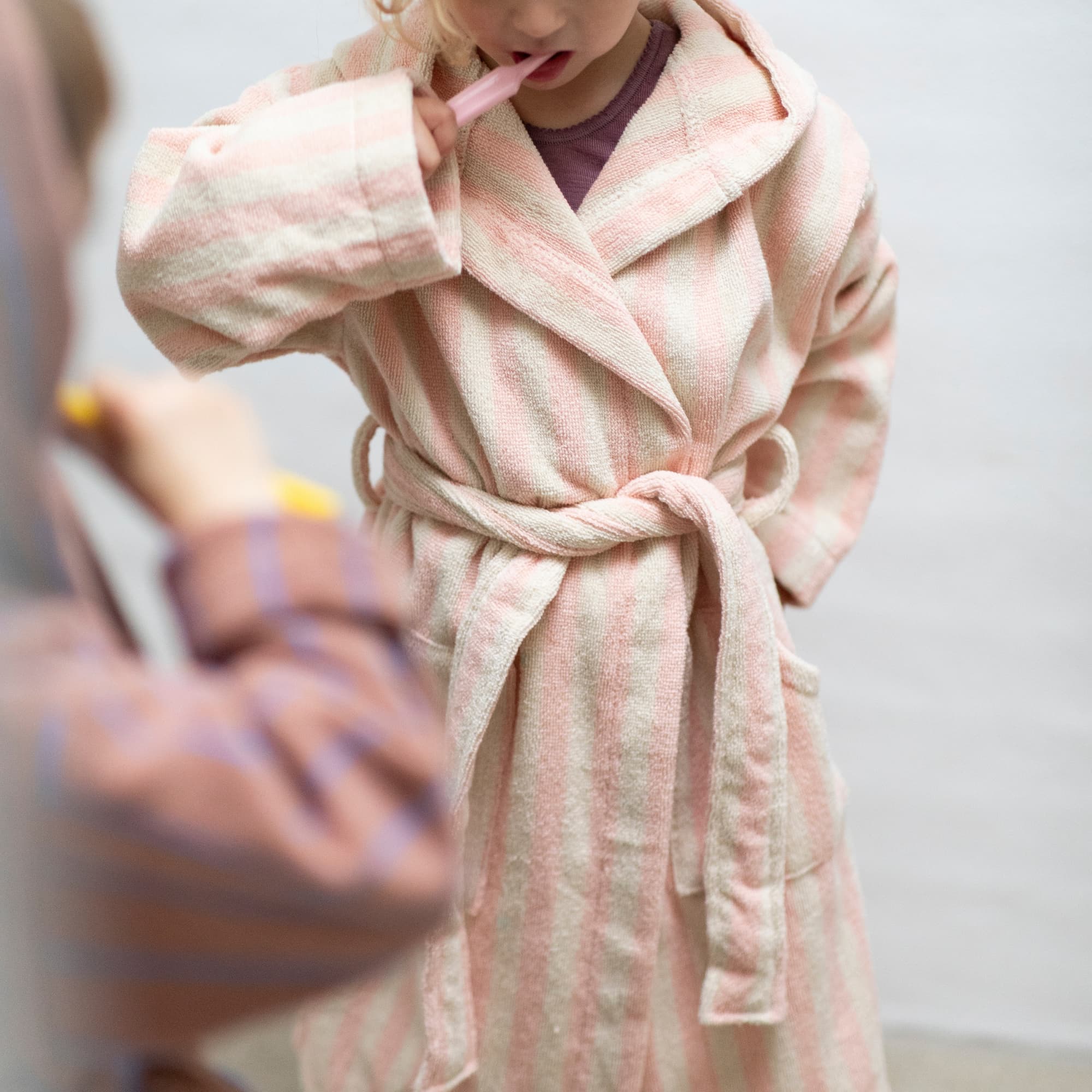 Morgenkåpe Kids Tropical & Creme