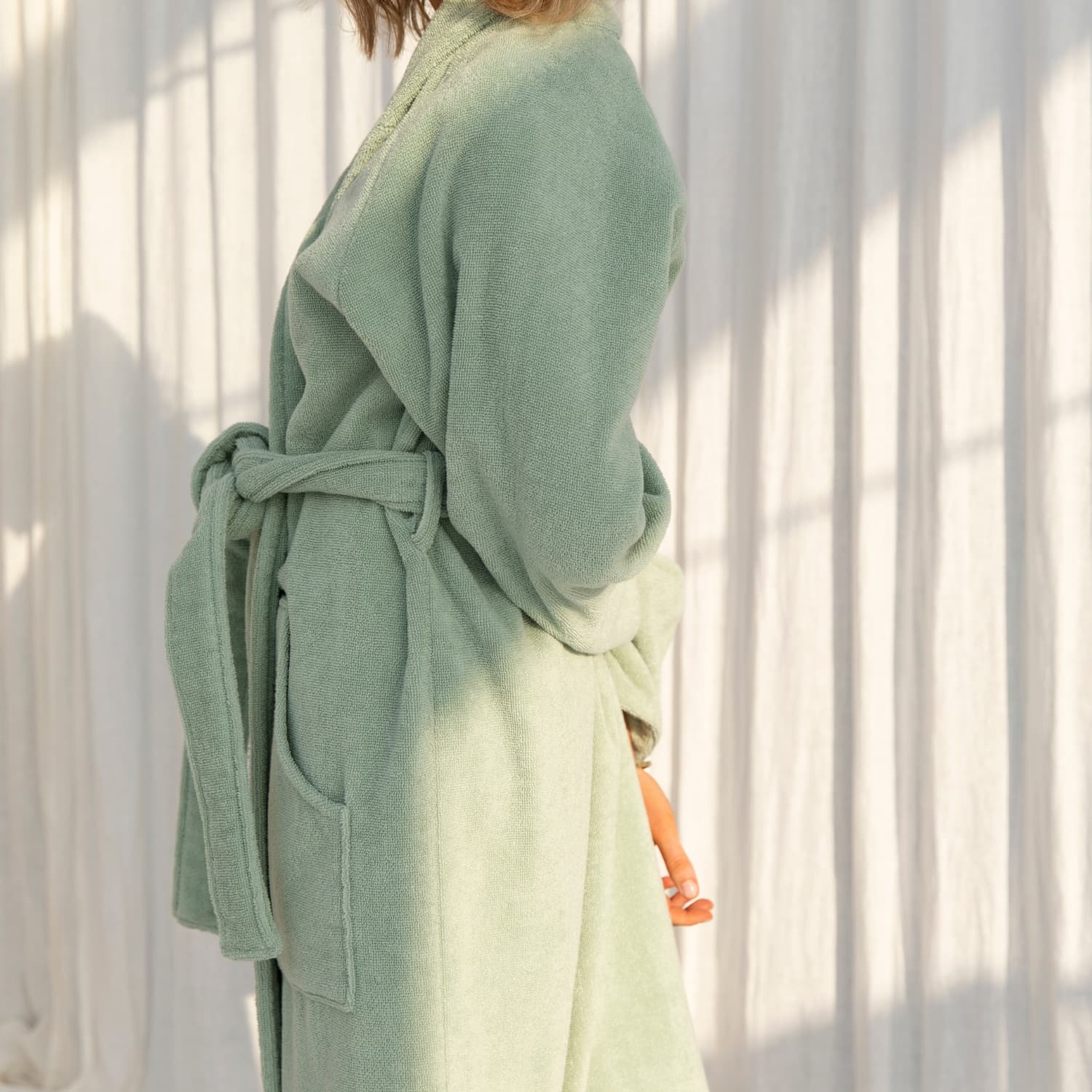 Morgenkåpe Silver Sage