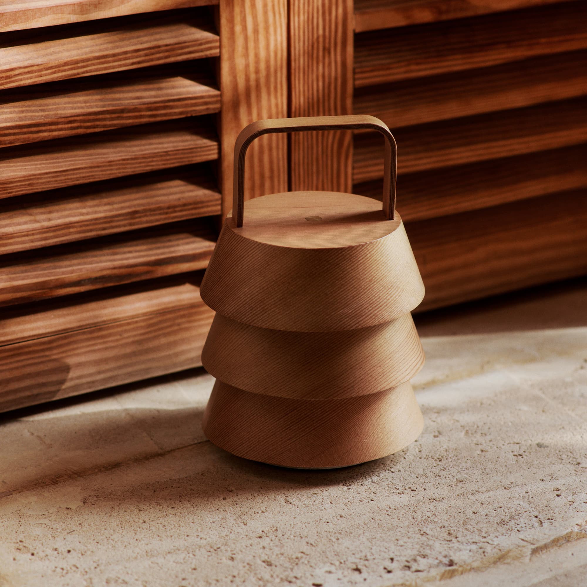 Oppladbar Lampe Luver Natural