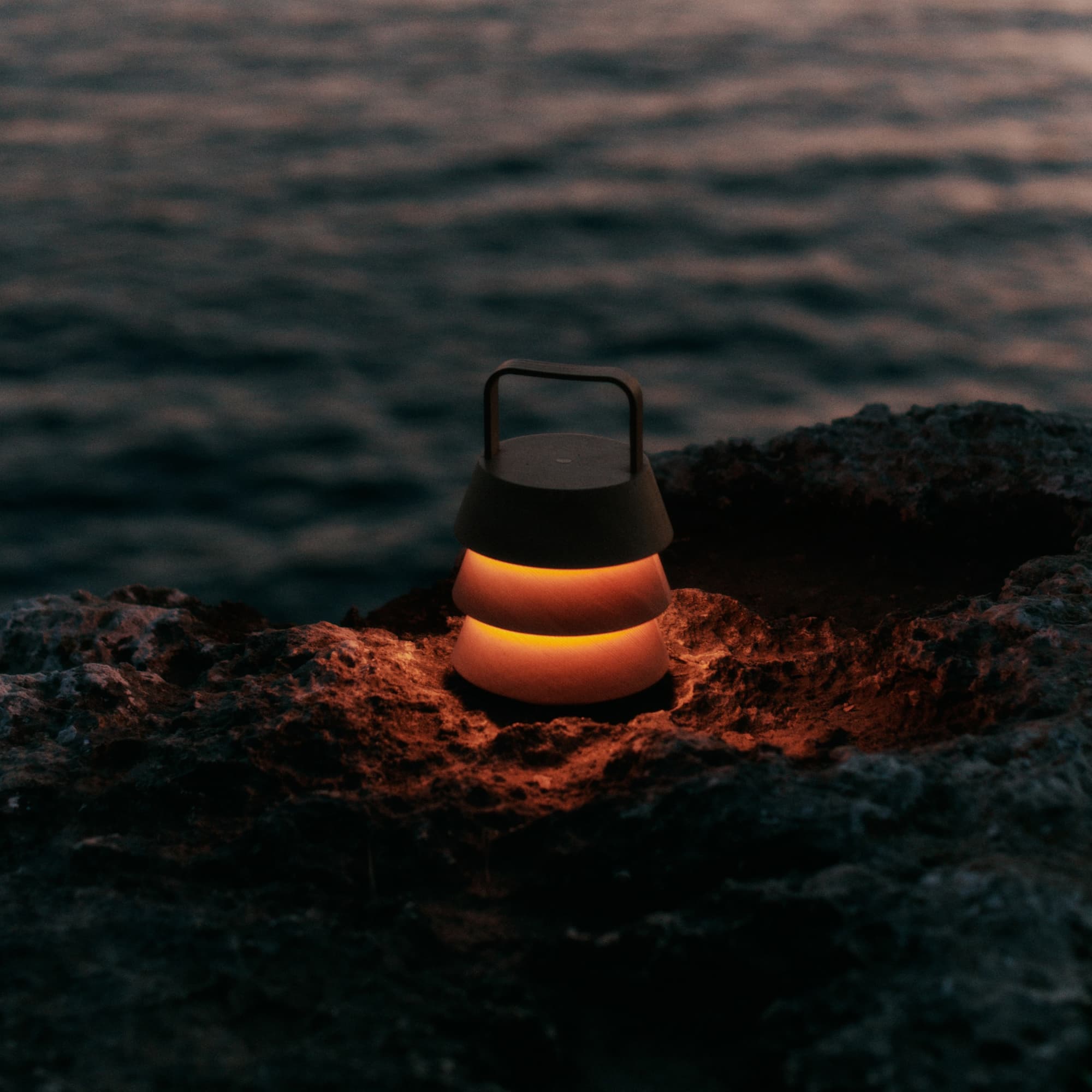 Oppladbar Lampe Luver Natural