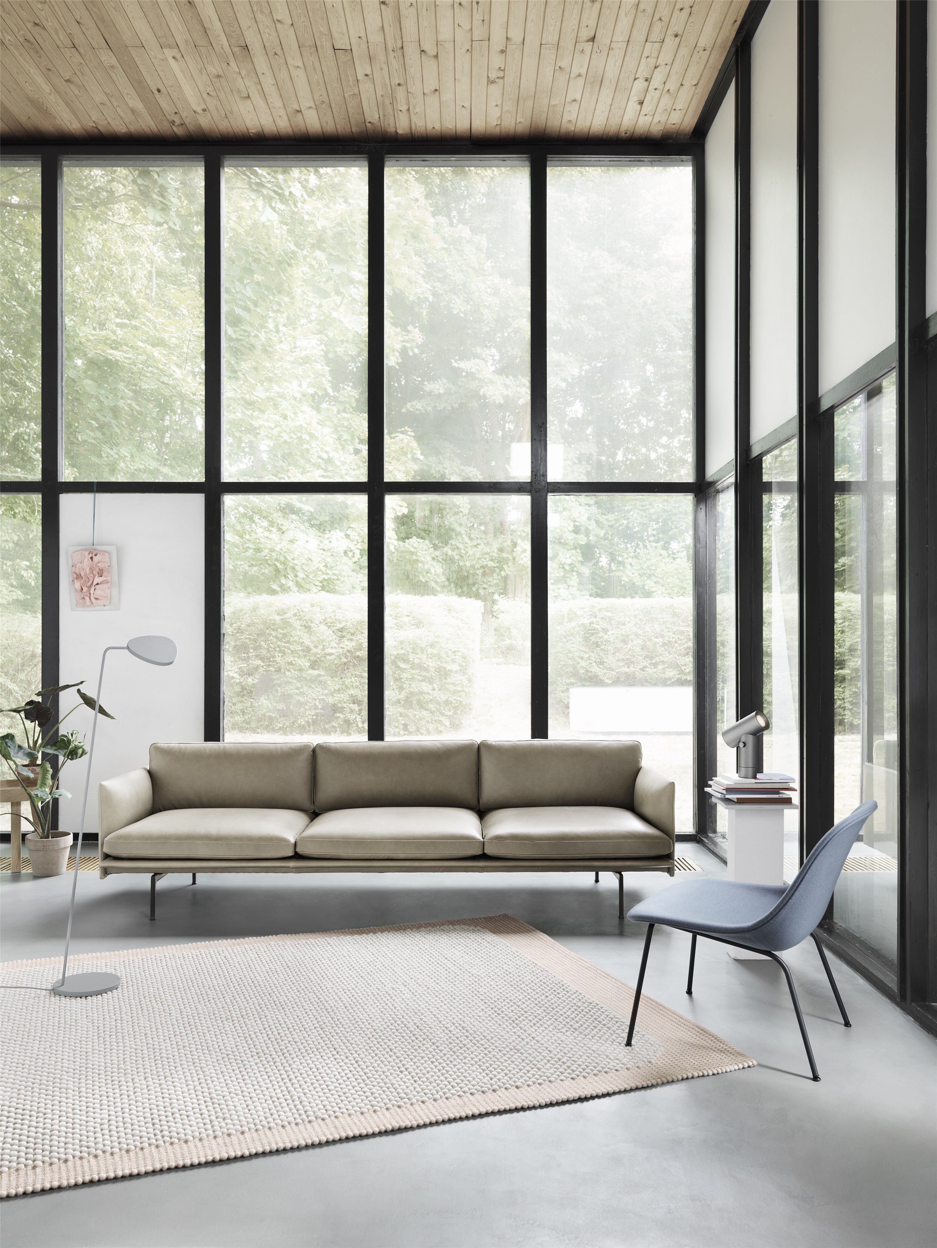 Gulvteppe Pebble Rug Pale Rose