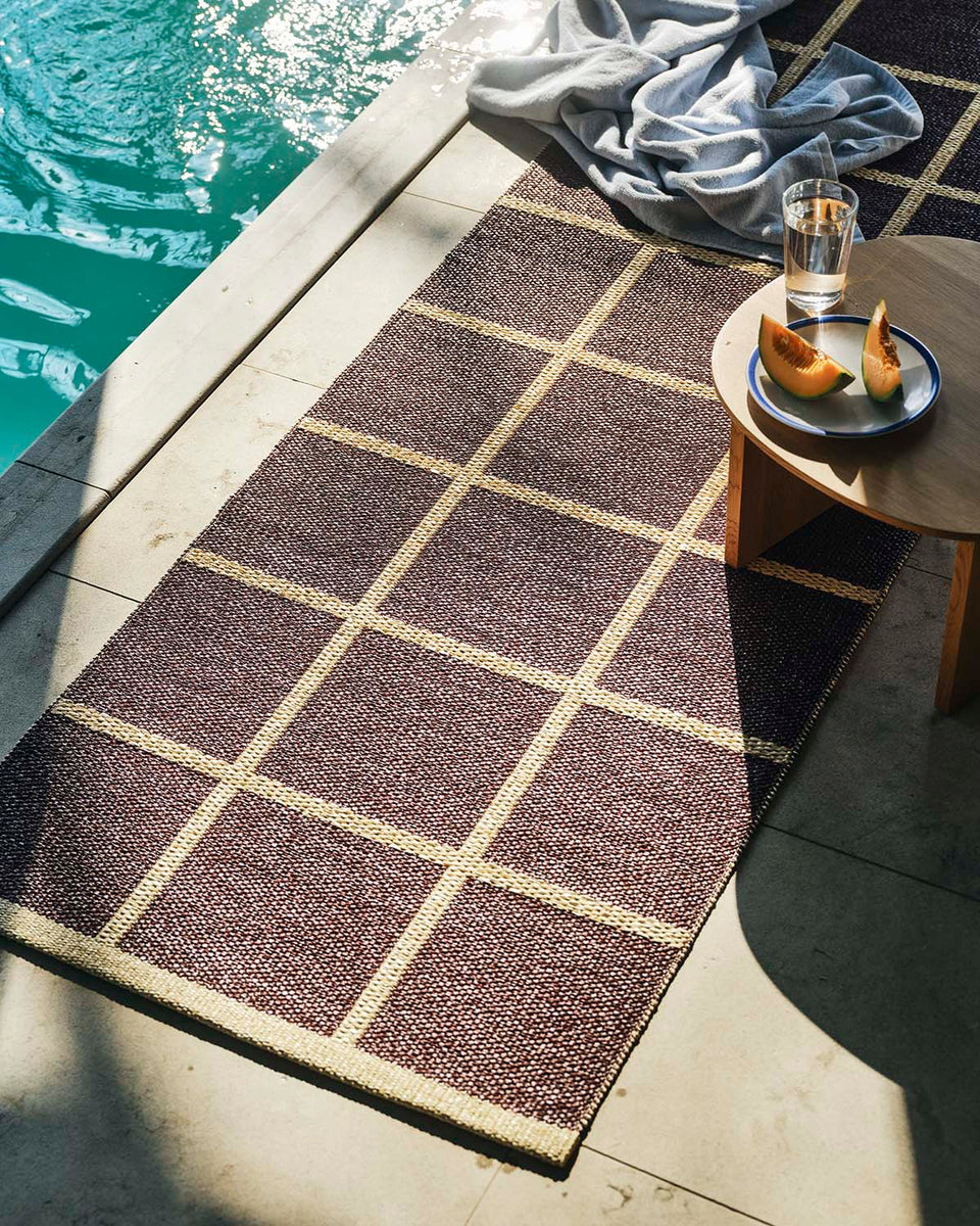 Criss Burgundy/Cream/Cream Edge