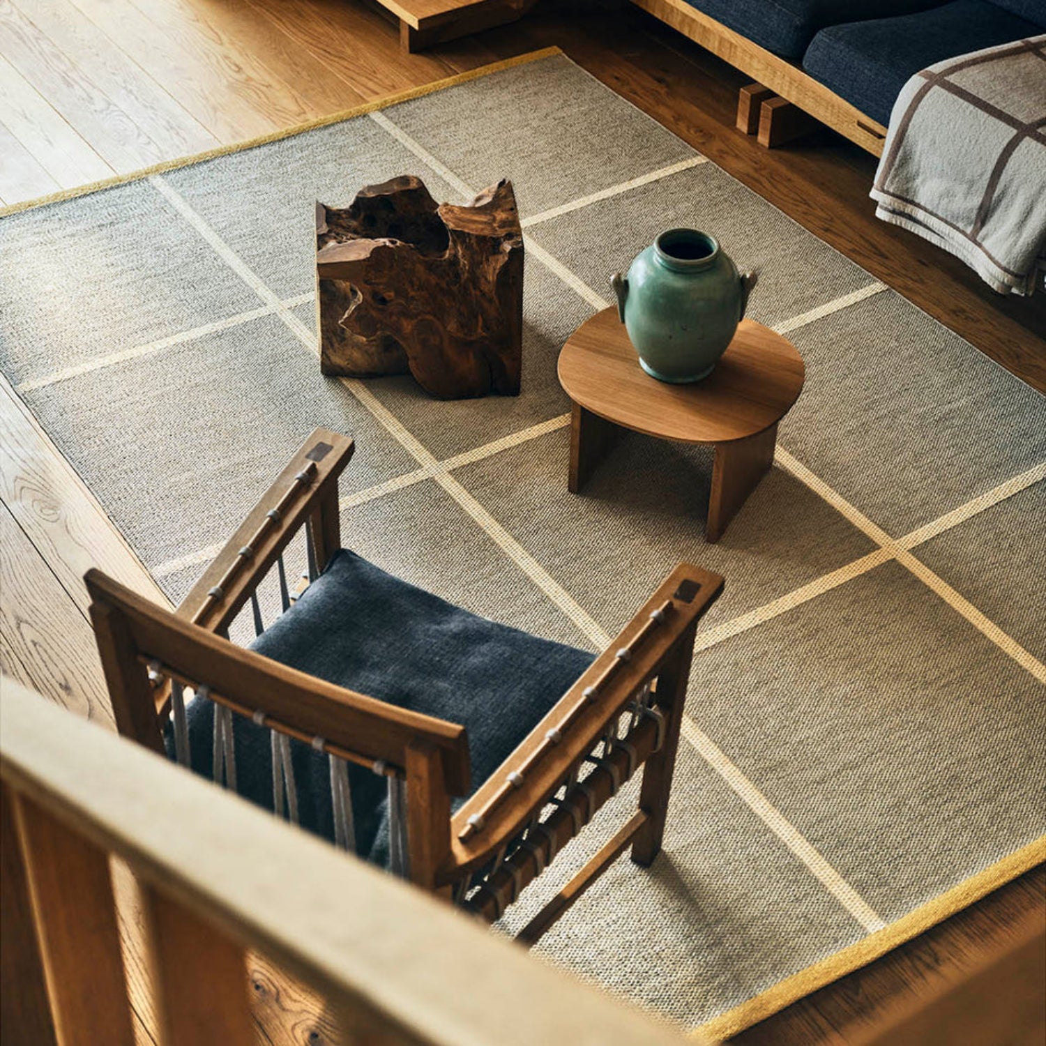 Criss Linen/Vanilla/Pale Yellow Edge