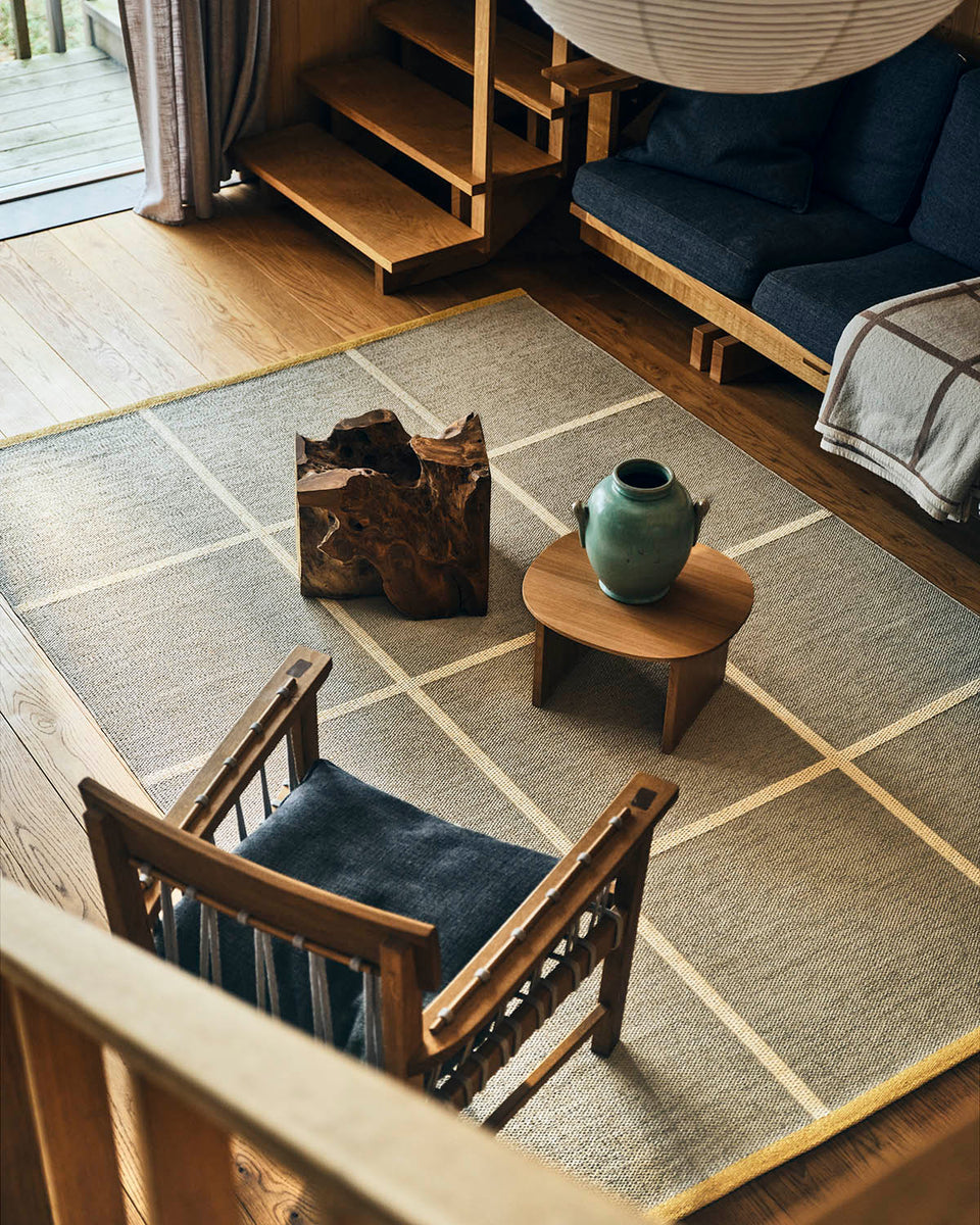 Criss Linen/Vanilla/Pale Yellow Edge