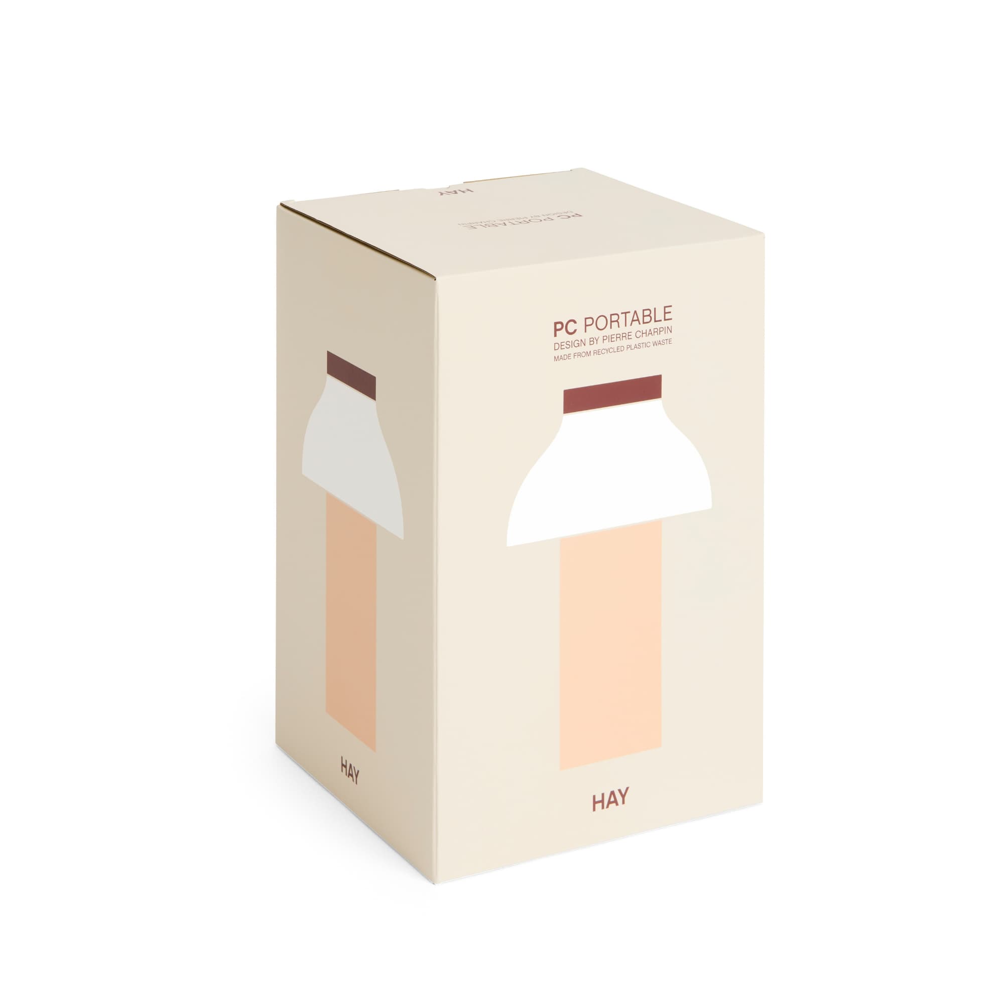 PC Oppladbar Lampe Blush Peach