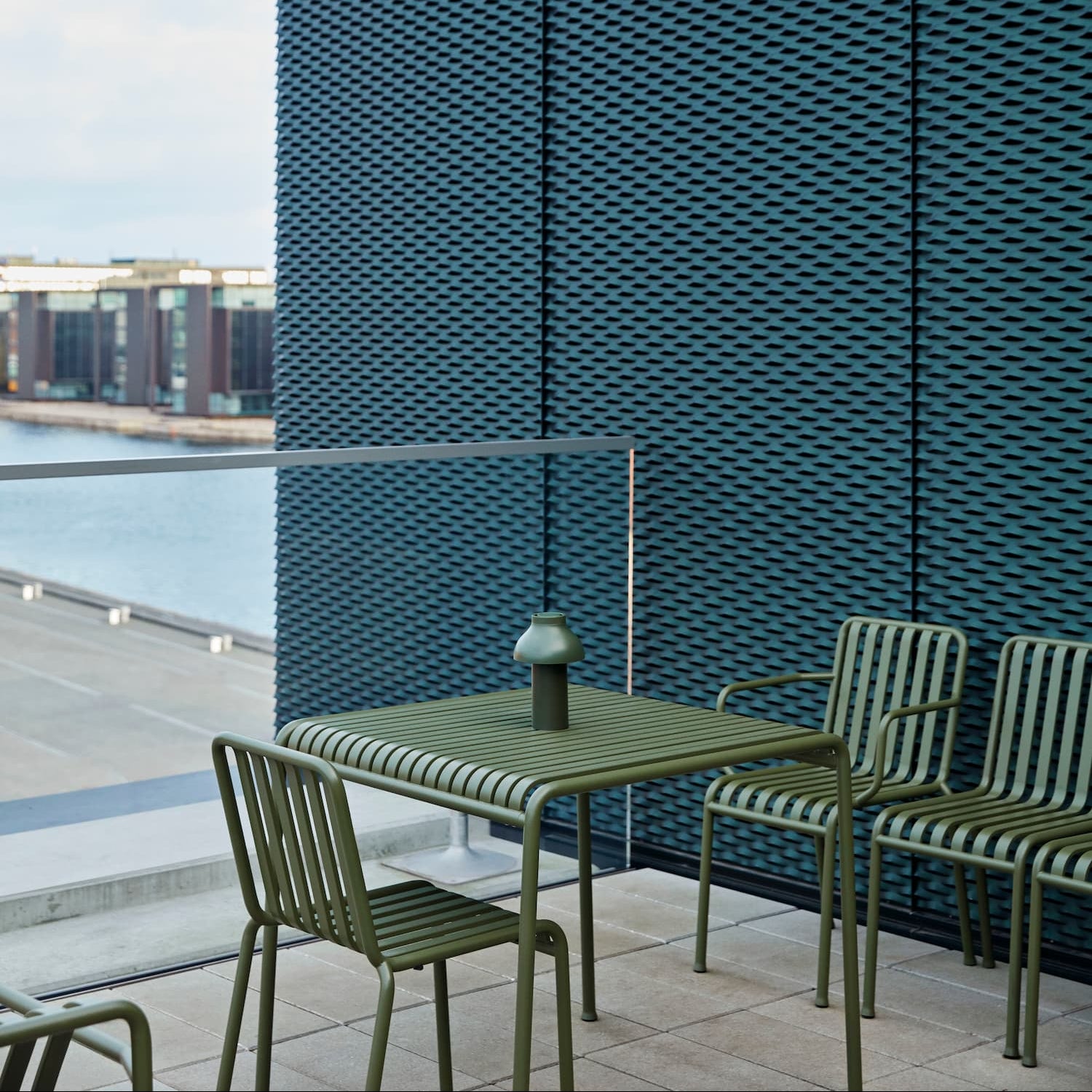 Palissade Utebord 82x90 Olive