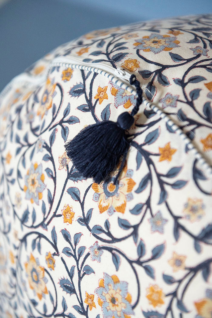 Pouf 30x55cm Roja Indigo