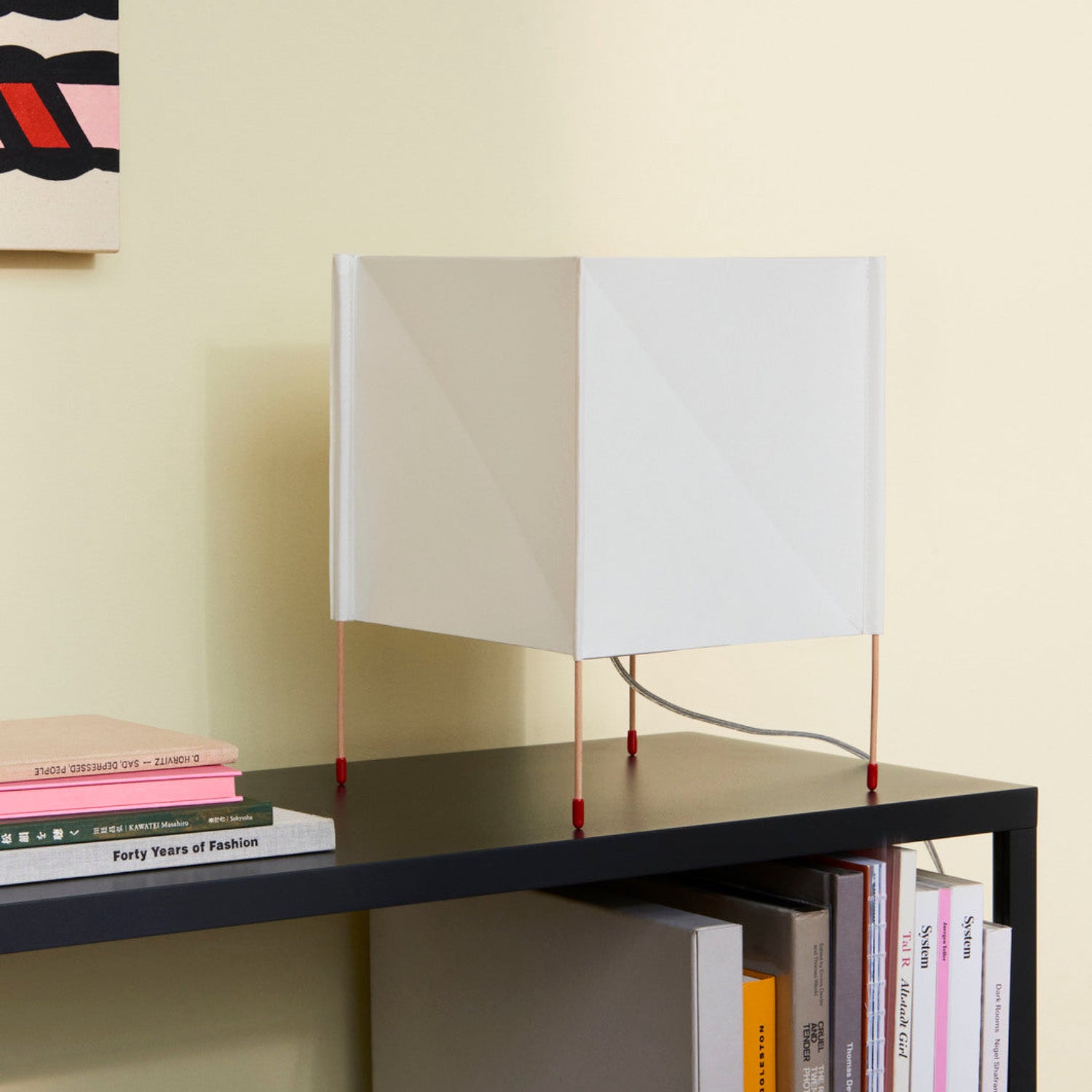 Bordlampe Paper Cube