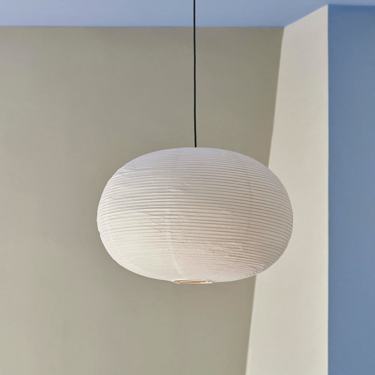 Rispapir Lampeskjerm Ellipse Ø:70