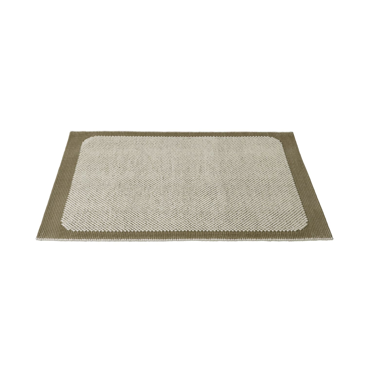 Gulvteppe Pebble Rug Pale Brown Green