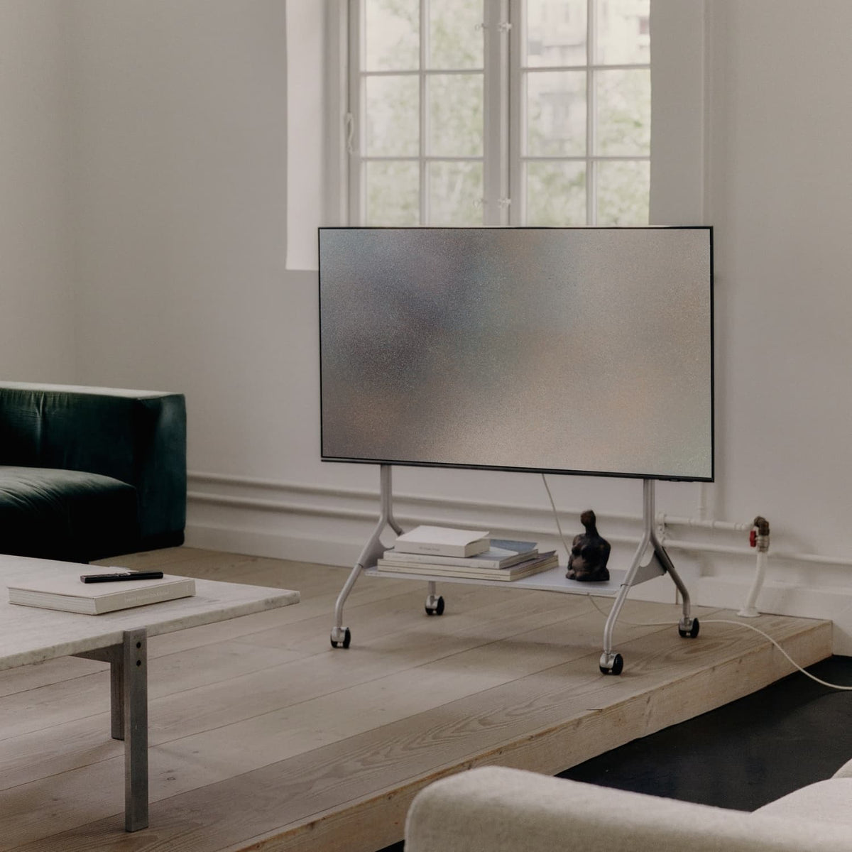 TV-stativ Moon Cloudy Silver