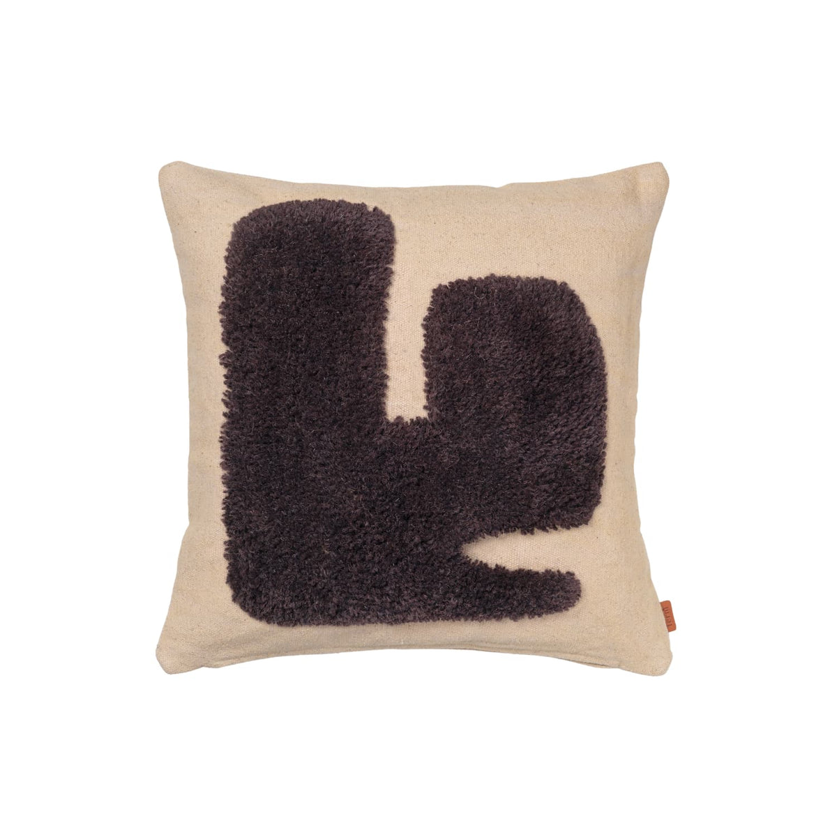 Pute Lay Sand/Dark Brown 50x50