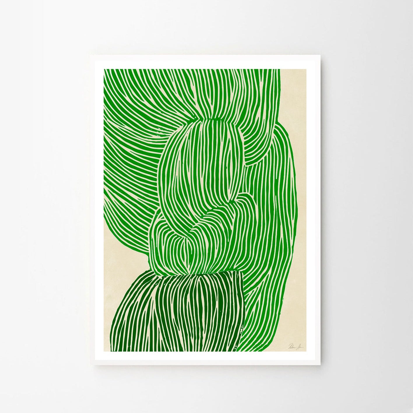 Poster Green Ocean