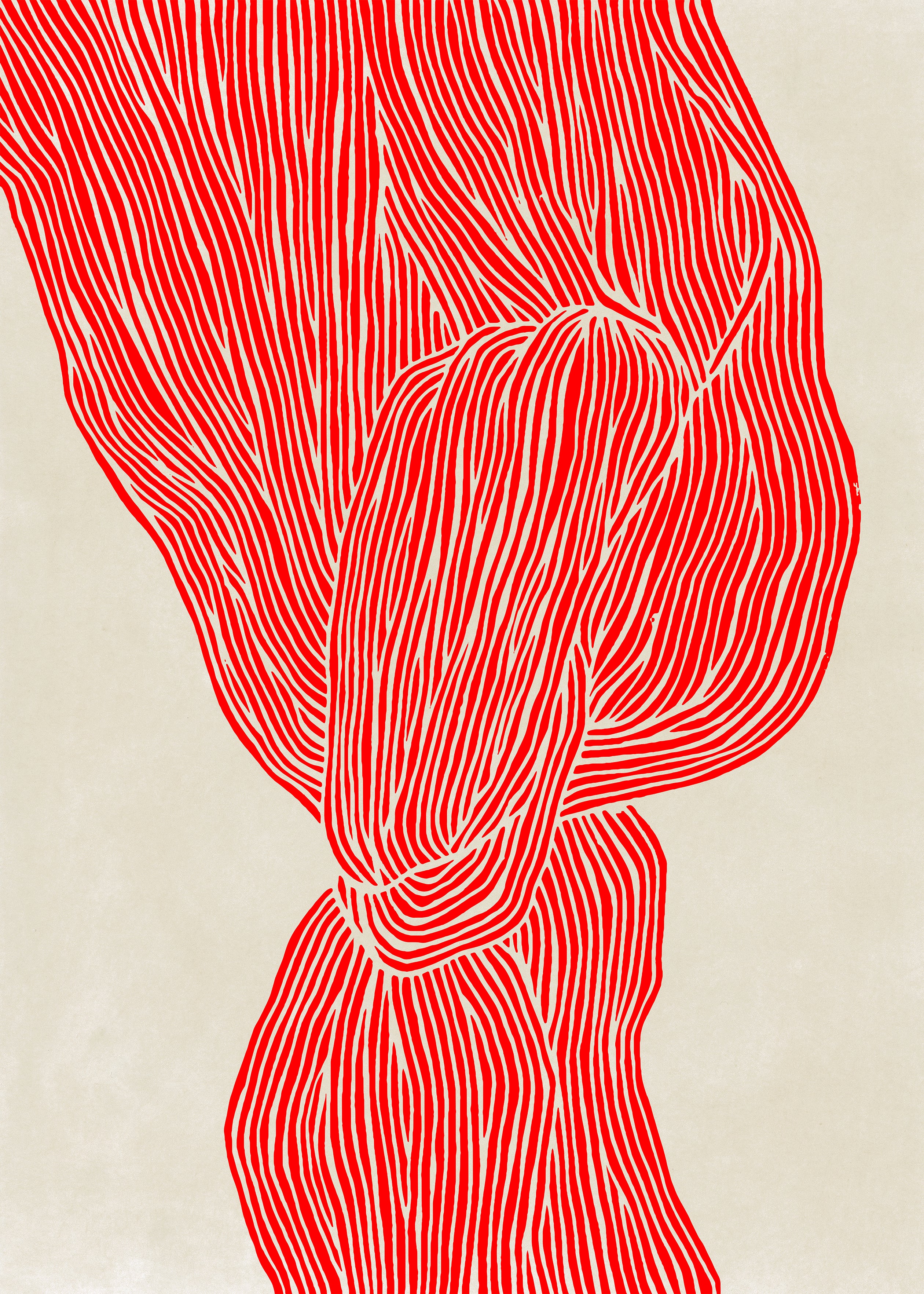 Poster The Line - Red
