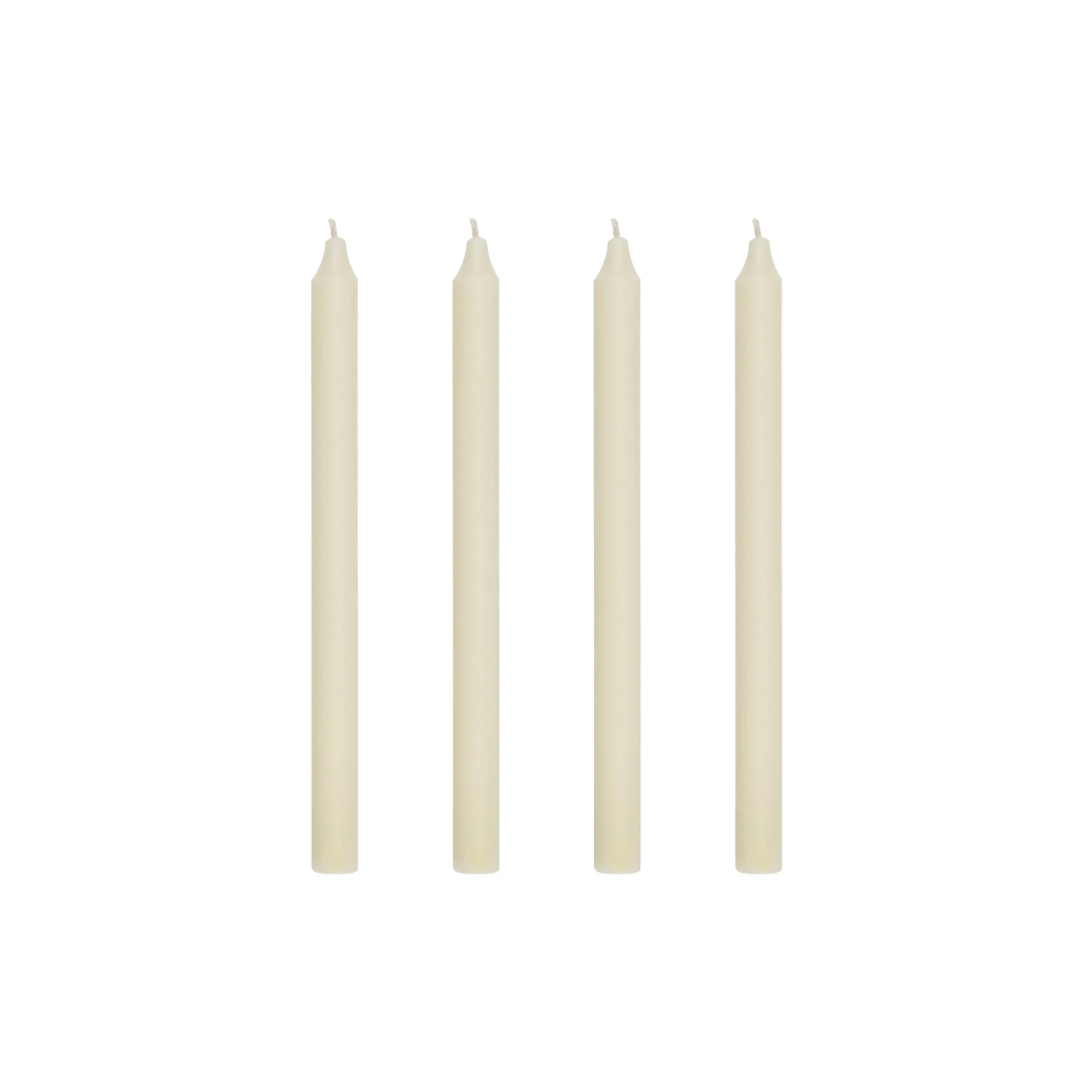 4 stk | Rustikklys Elfenben -ekstra lange