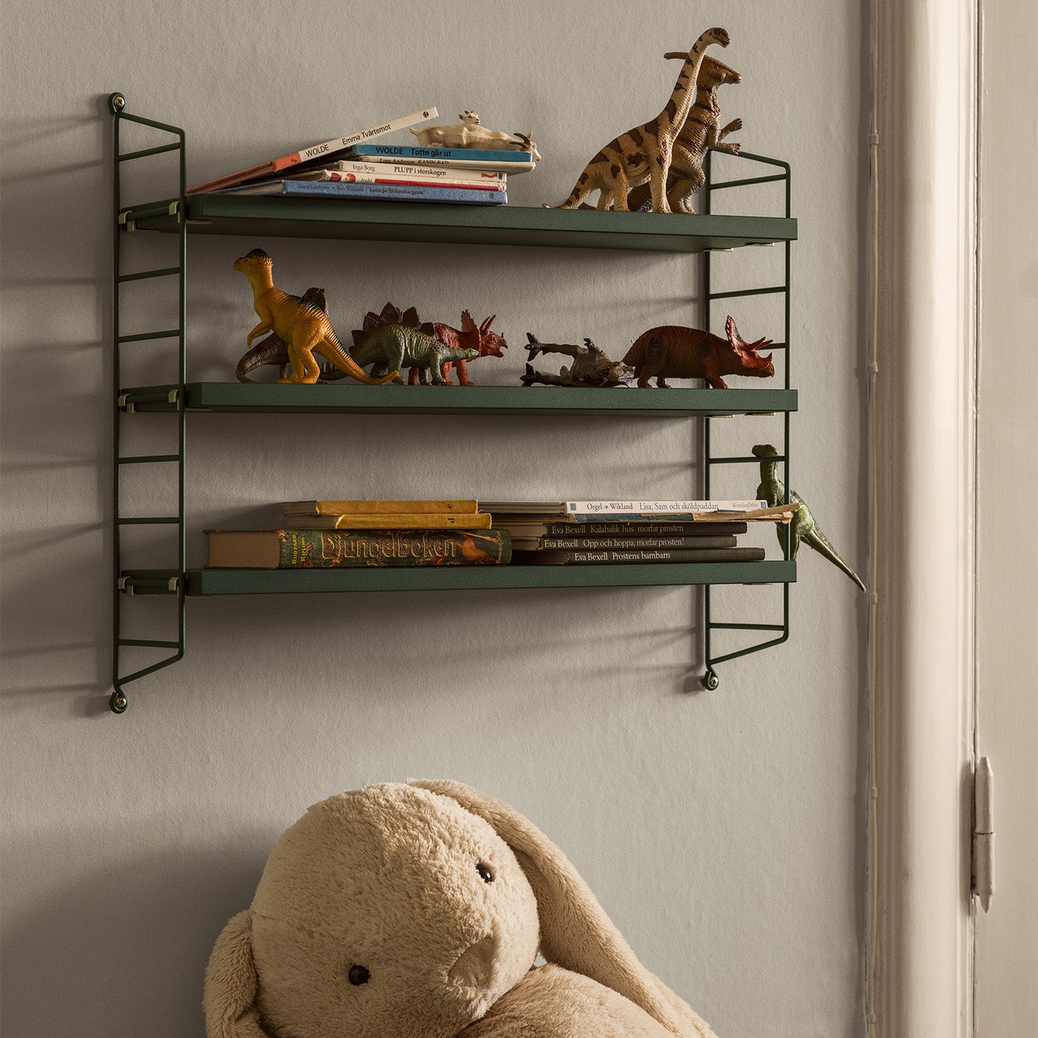 String Pocket Hylle Tegnérgrønn