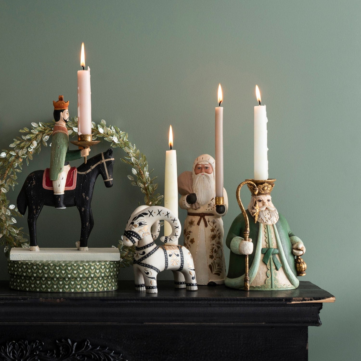 Lysestake Santa Ivy