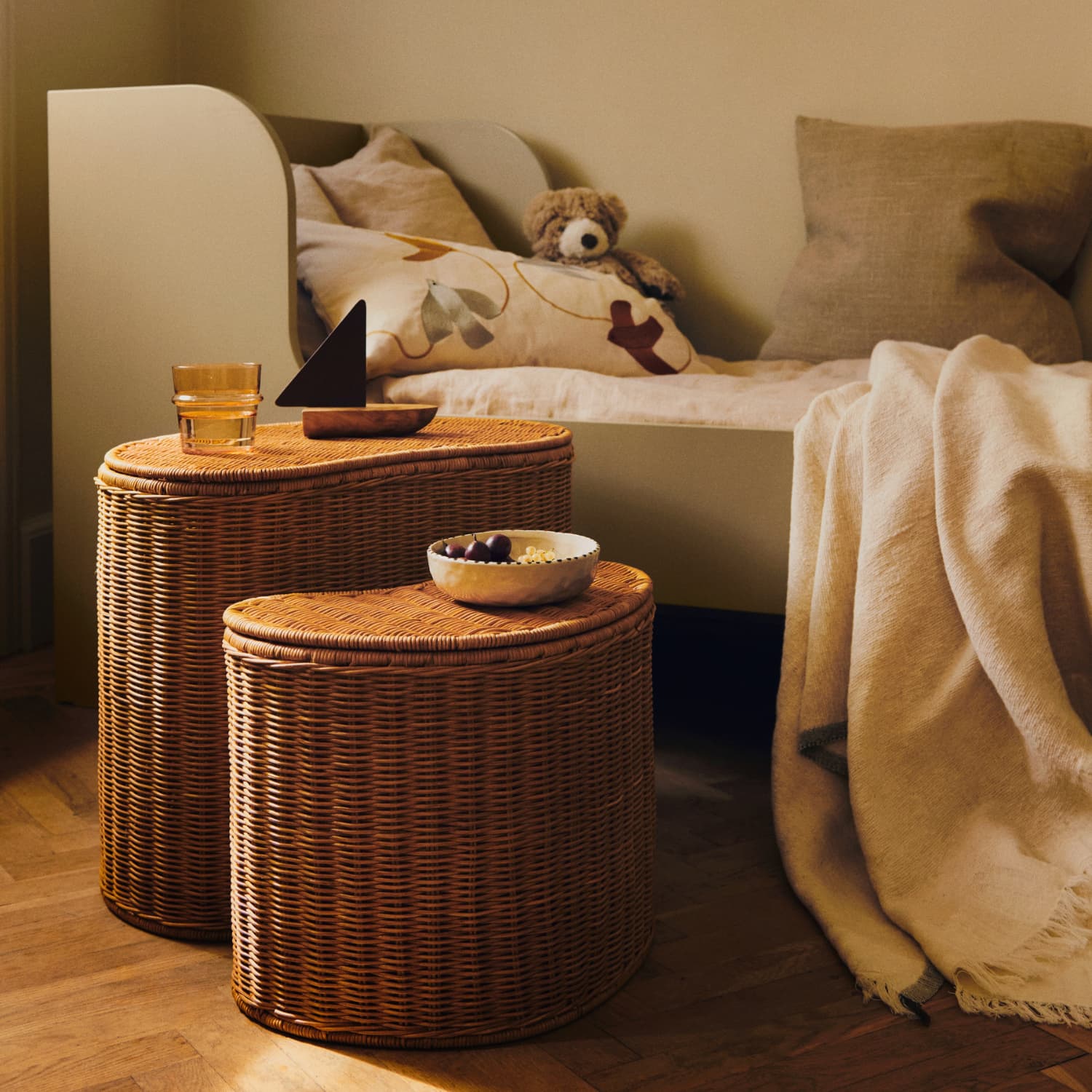 Sidebord/oppbevaring Willora - Sett med 2