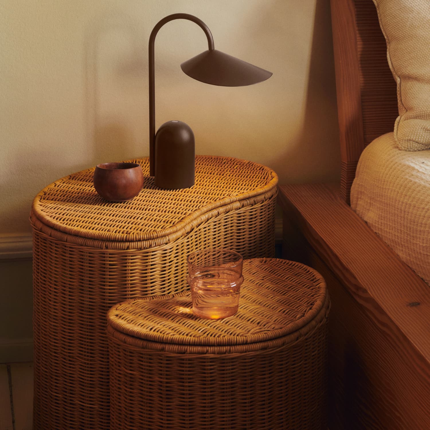 Sidebord/oppbevaring Willora - Sett med 2