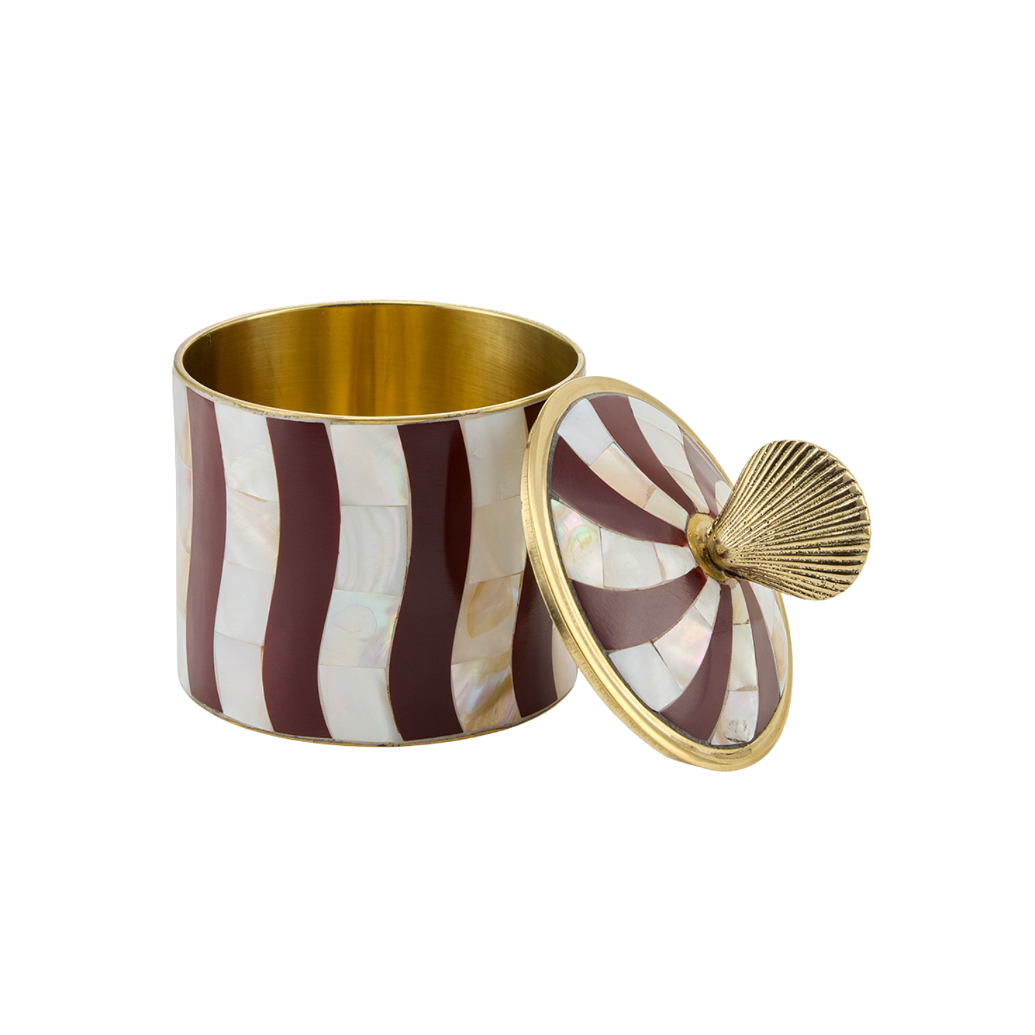 Skrin Abby Shell Circus Large Burgundy