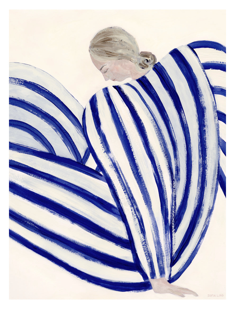 Poster Blue Stripe at Concorde
