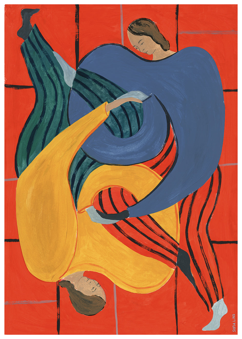 Poster Hold You Red