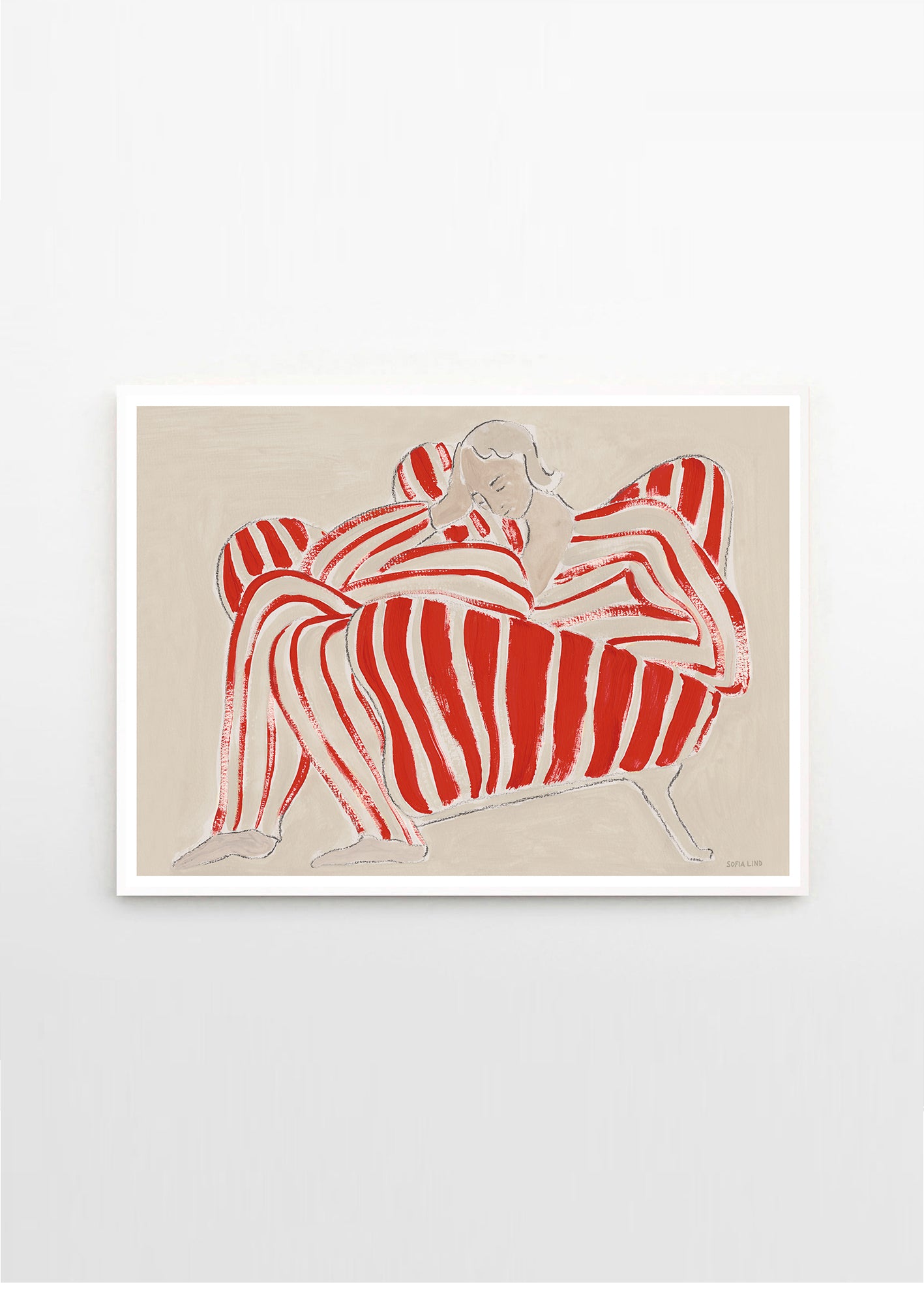 Poster Red Chair