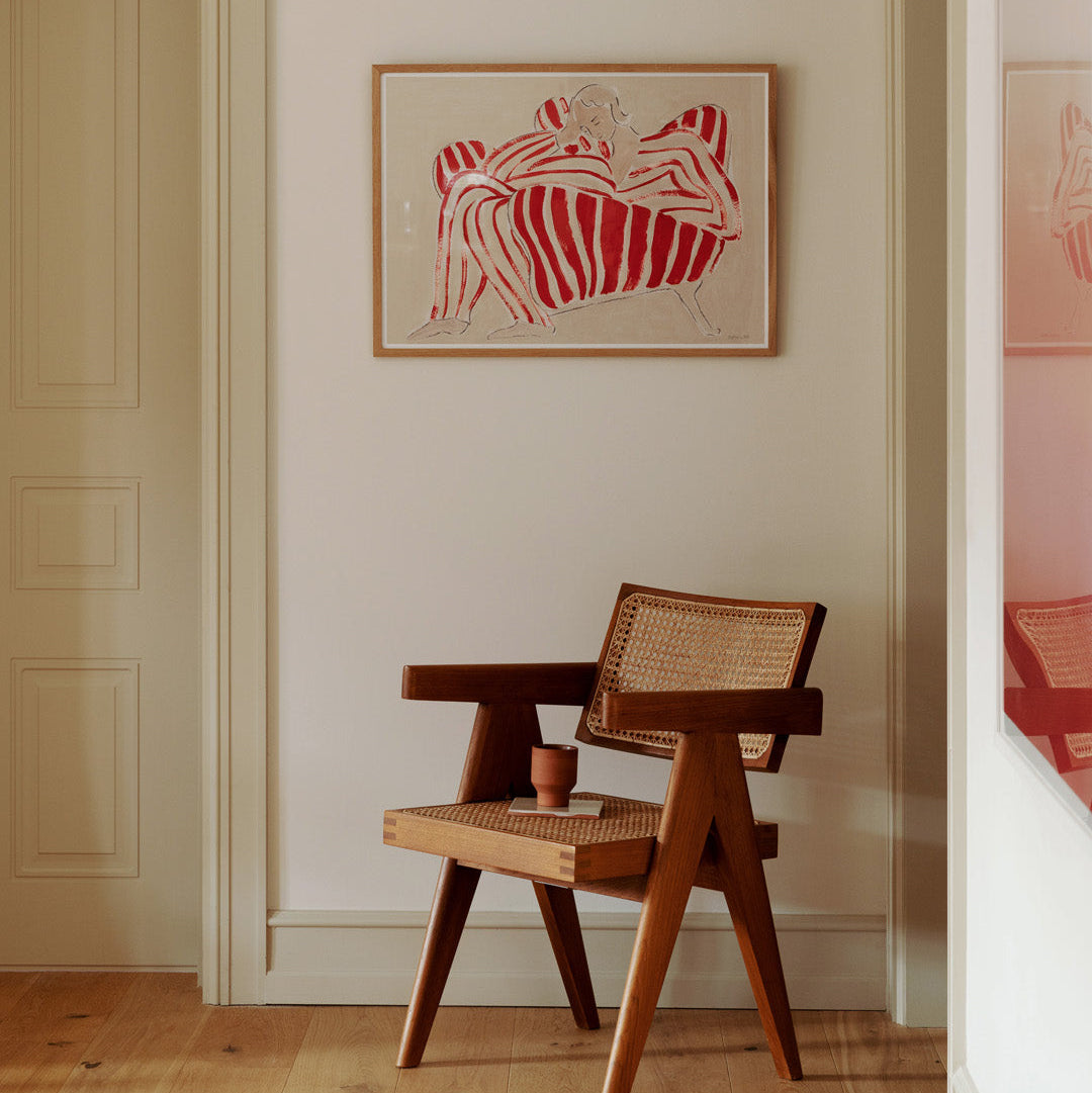 Poster Red Chair