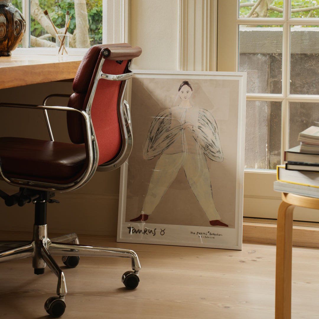 Red Chair | Sofia Lind | The Poster Club