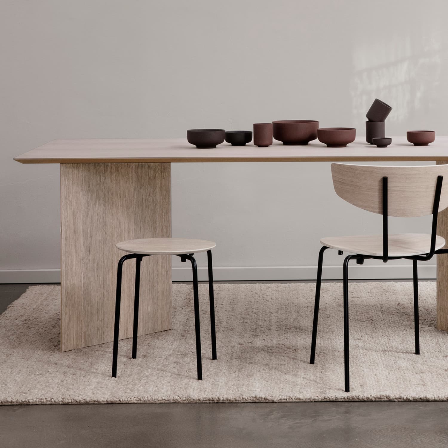 Spisebord Mingle L:210 Natural Oak