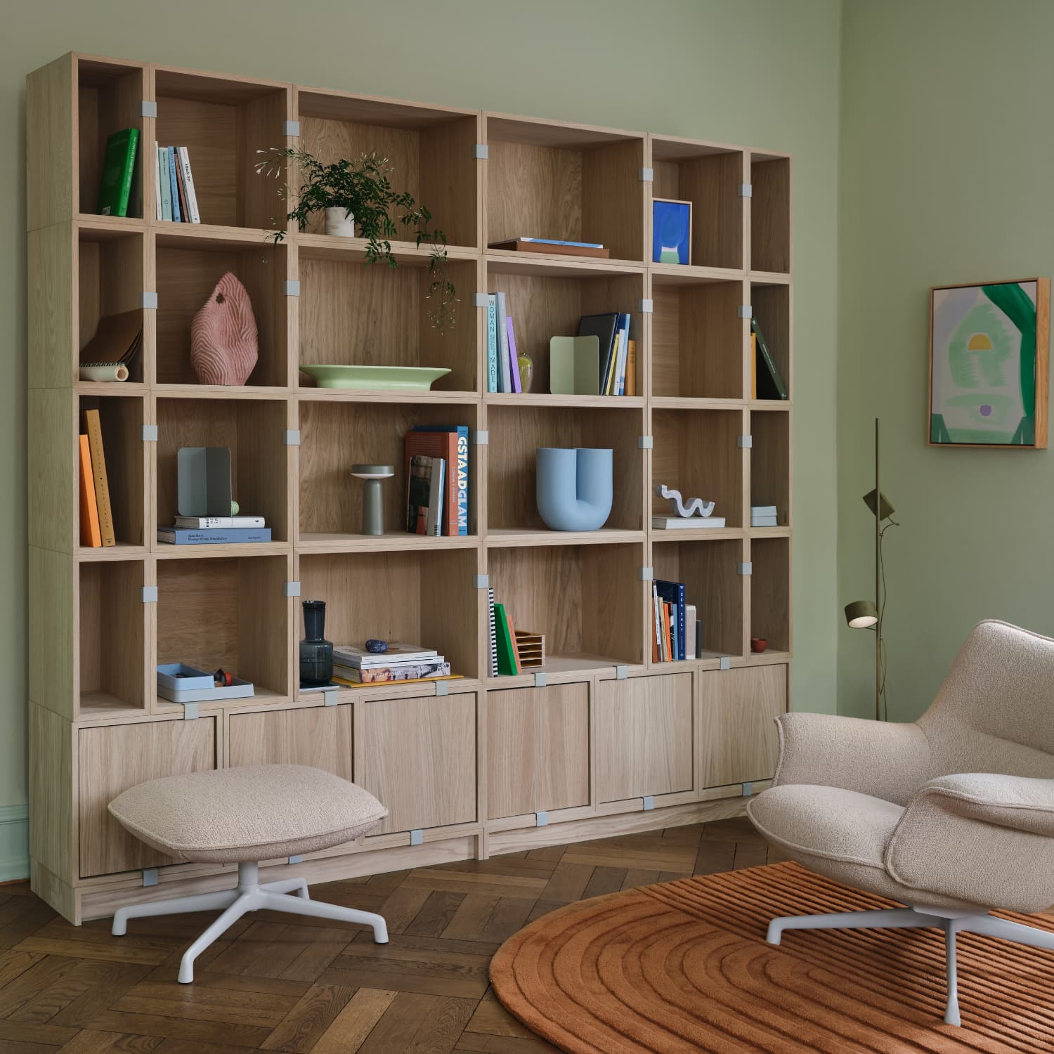 Stacked Stor Bokhylle