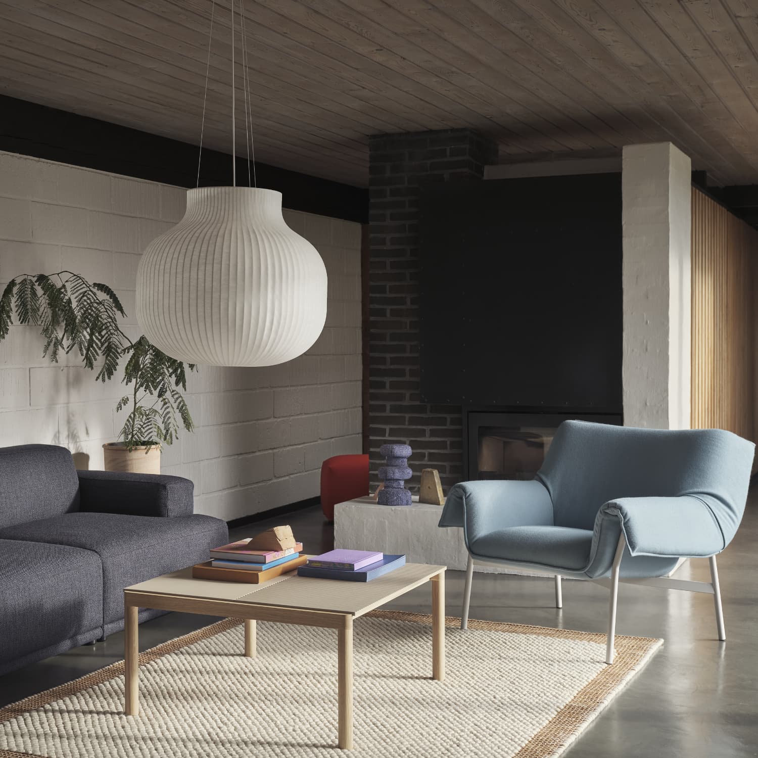 Taklampe Strand Lukket