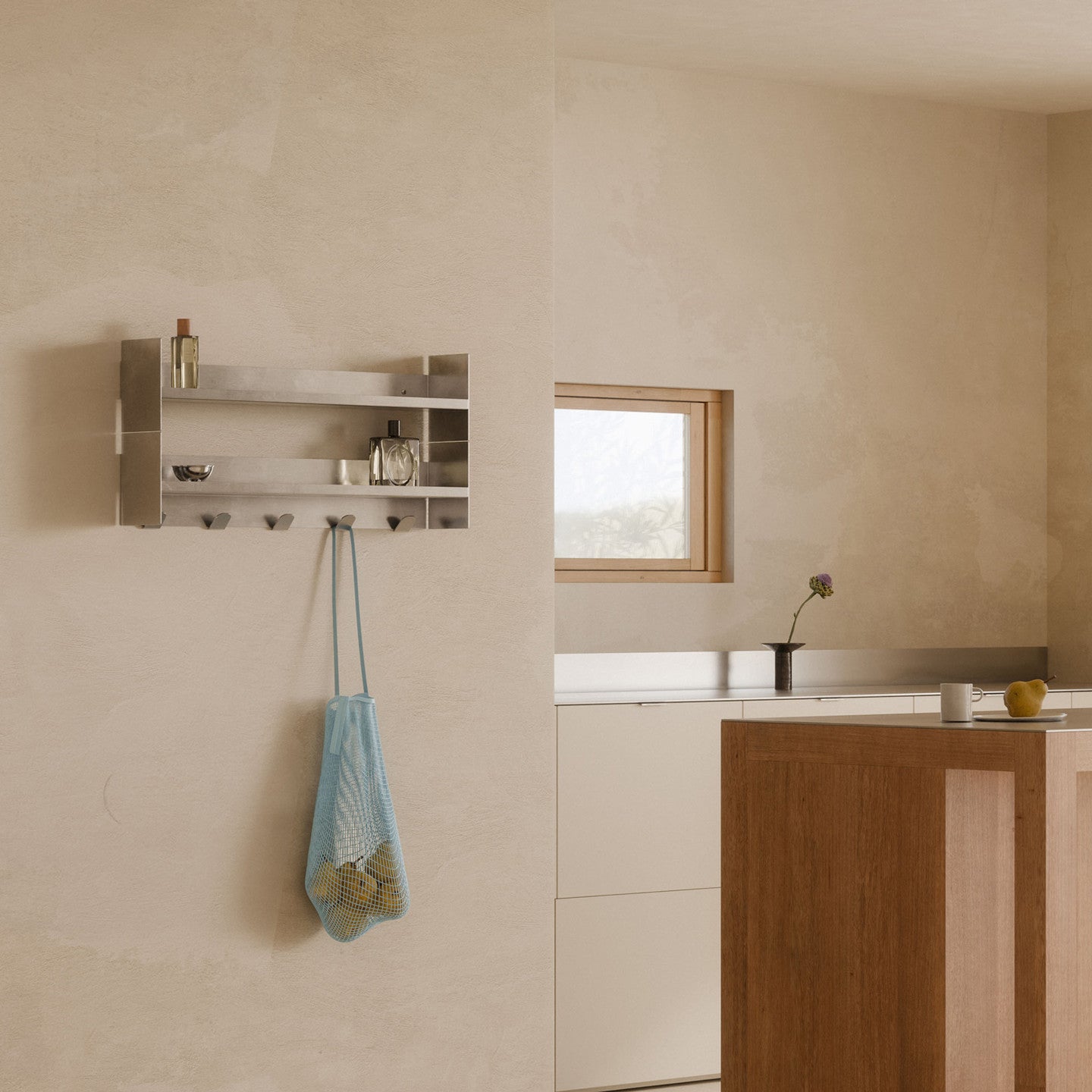 Hylle Pli Slim Stainless Steel 60cm