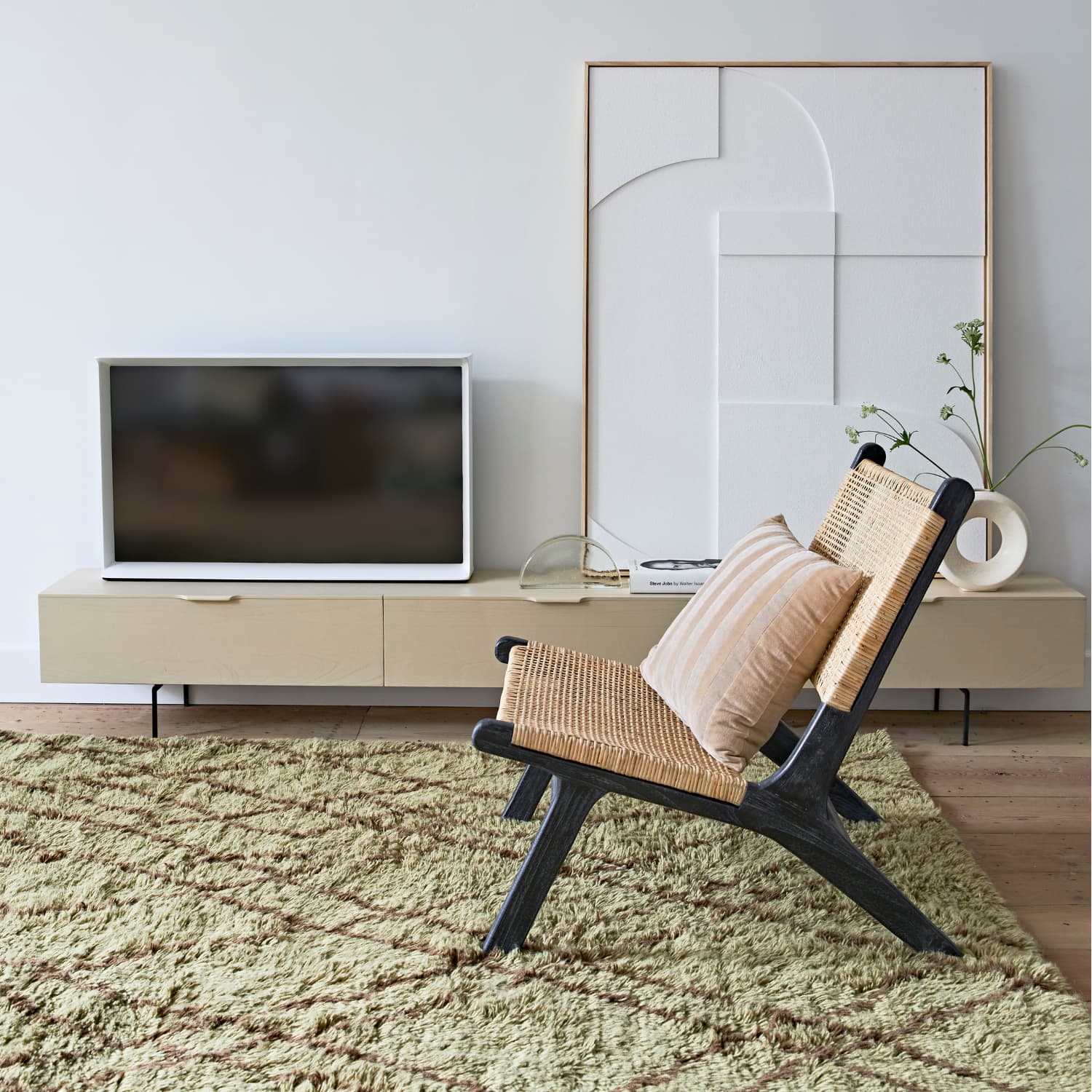 TV-benk Wood Grain 167cm